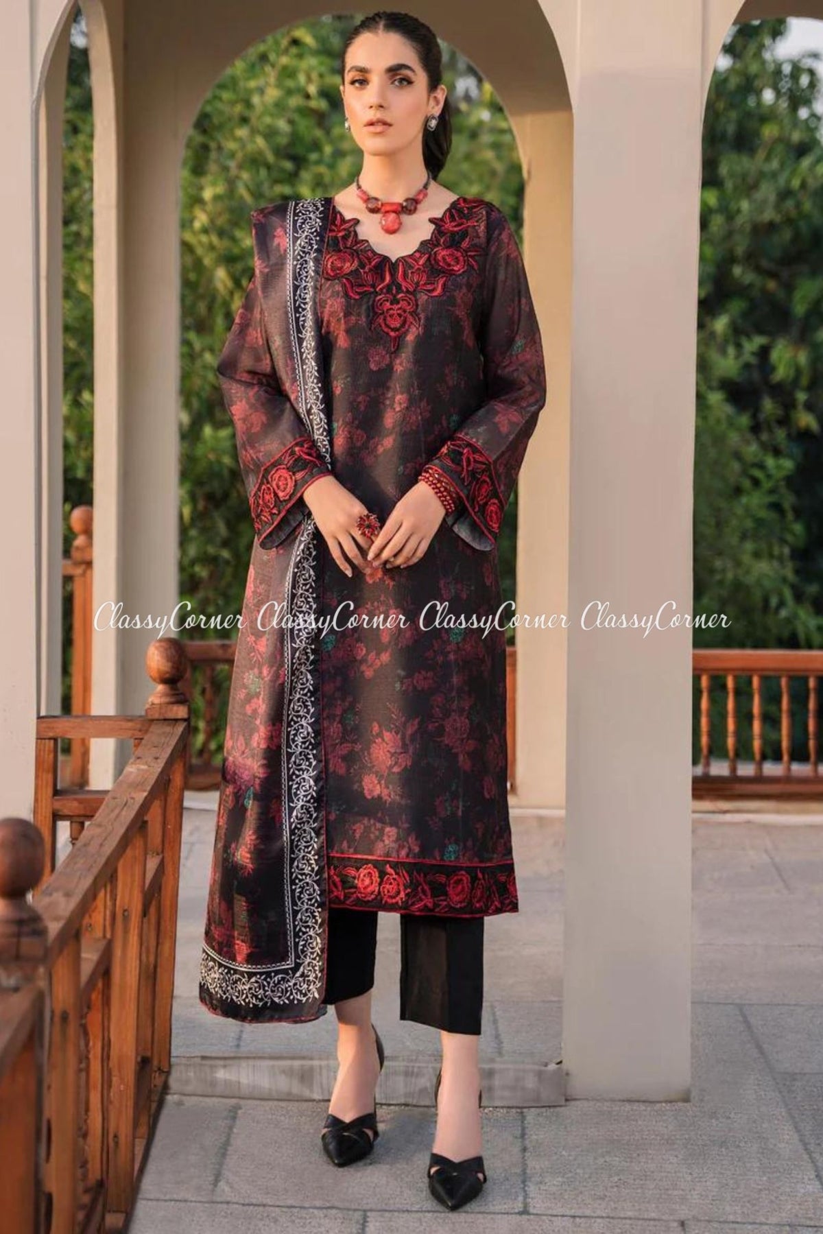 Pakistani wedding ensembles for females