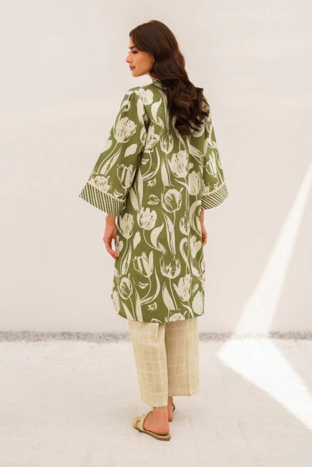 Simple Pakistani Readymade Lawn Suits