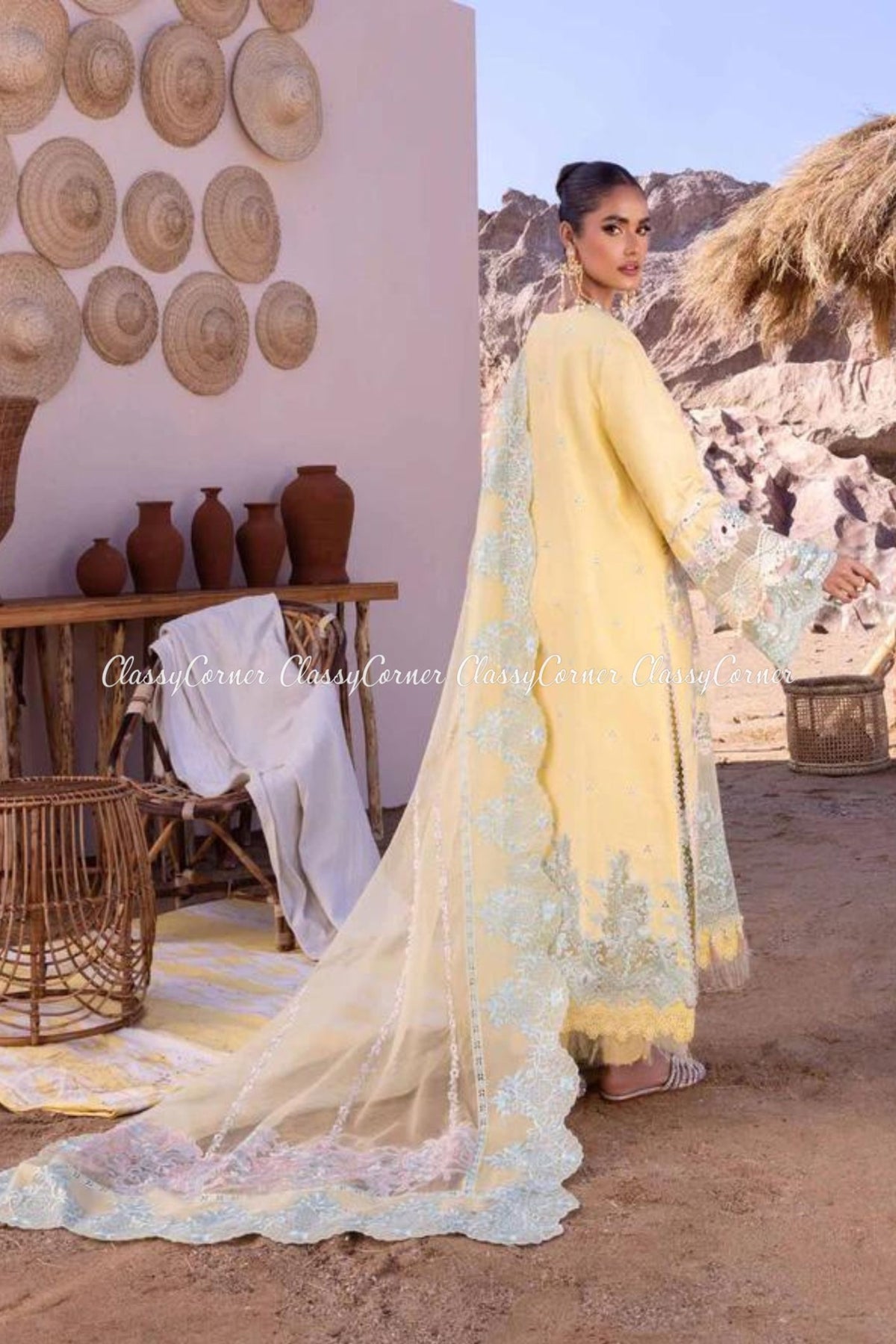 Pakistani formal dress 