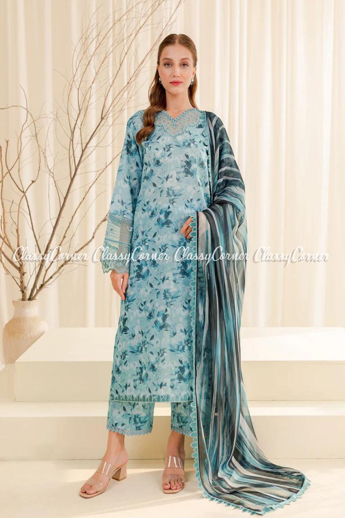 Pakistani Semi Fromal Salwar Kameez Sydney