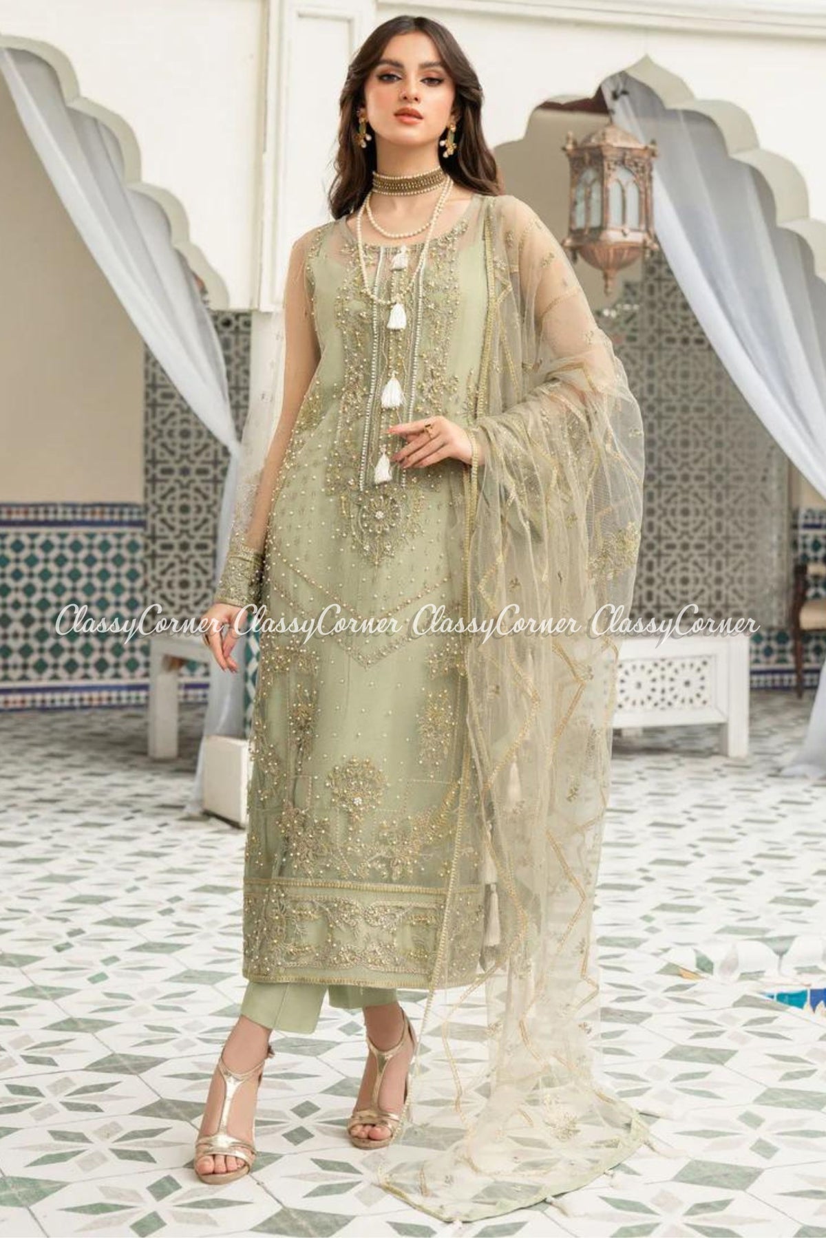 Party Wear Suit for Pakistani Wedding