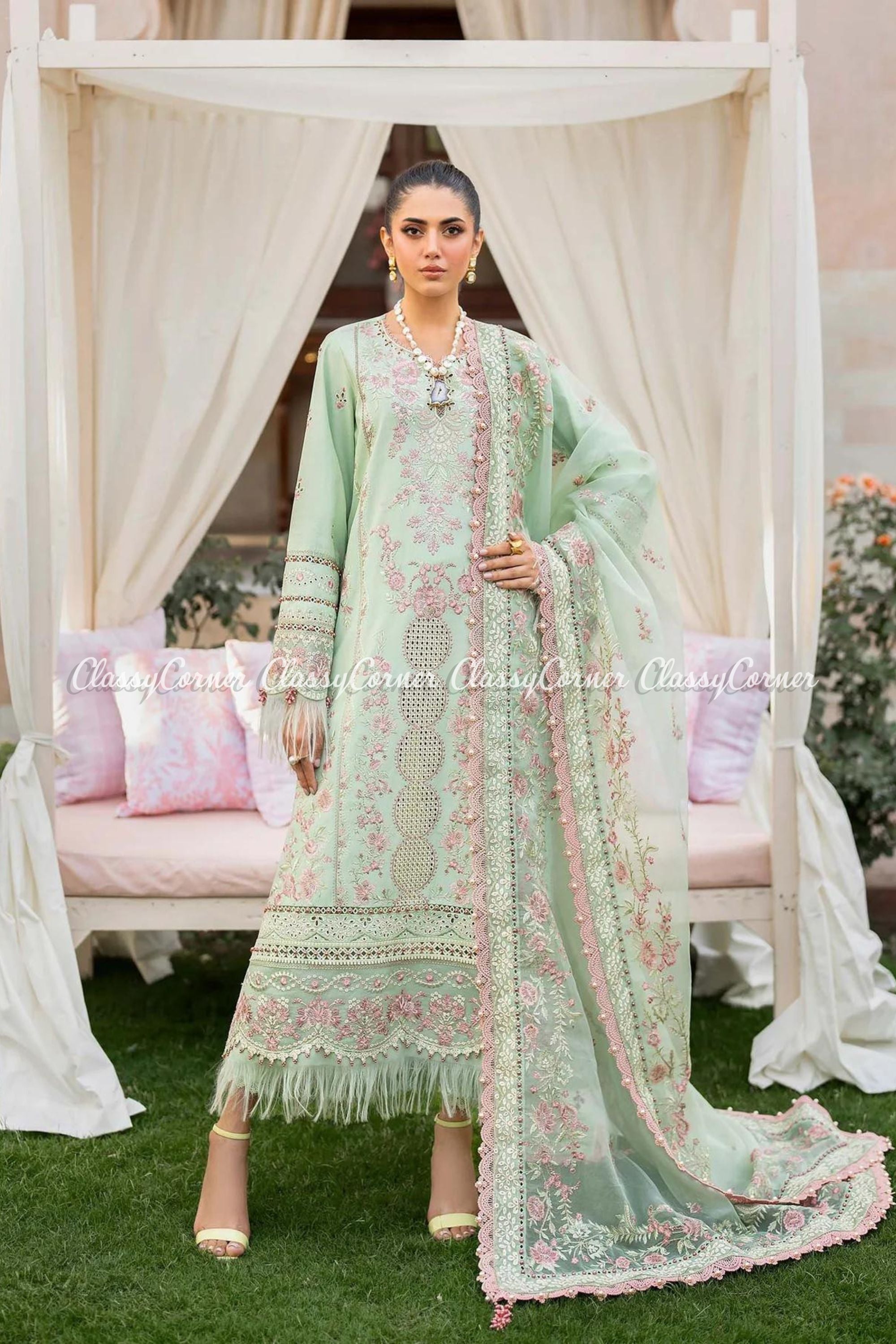 pakistani formal wear to attend wedding