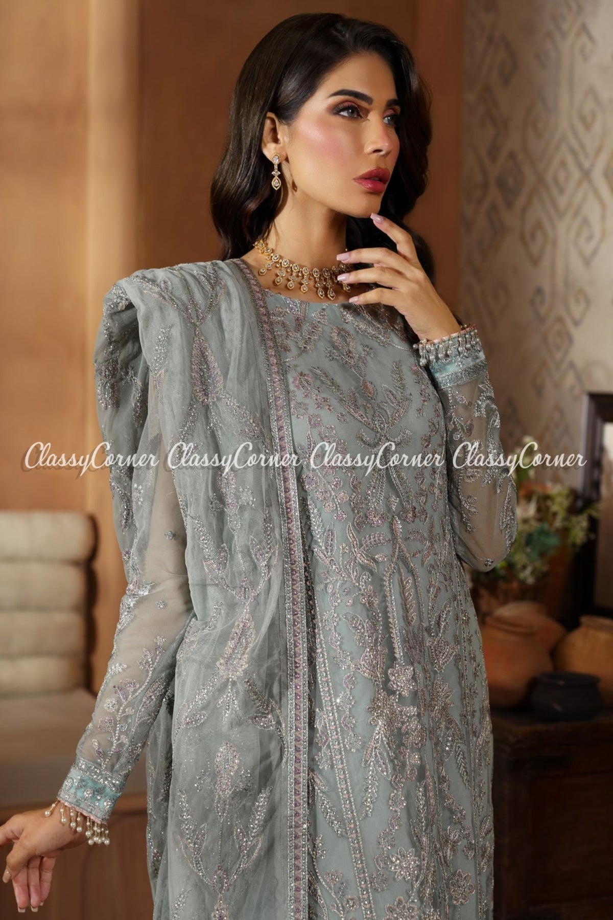 Pakistani Party Wear Sharara Dresses