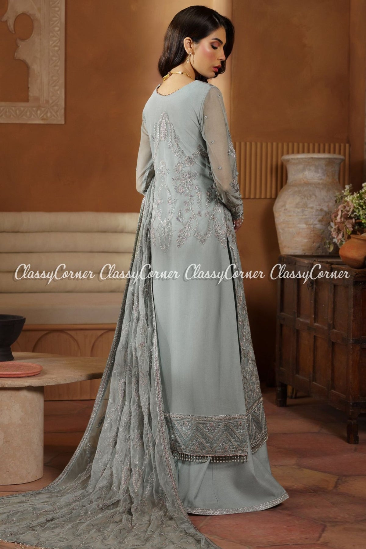 Pakistani Party Wear Sharara Dresses