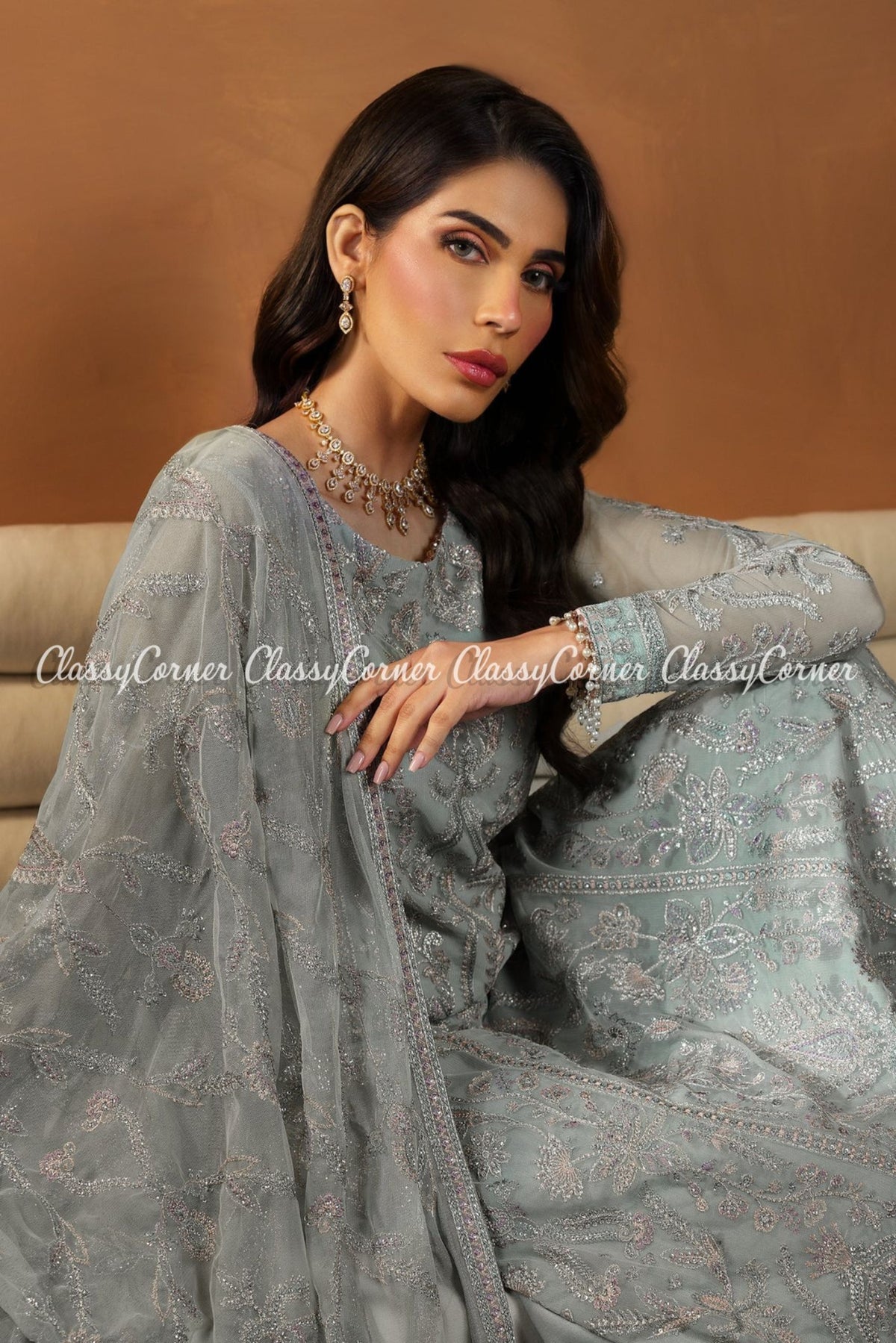 Pakistani Party Wear Sharara Dresses