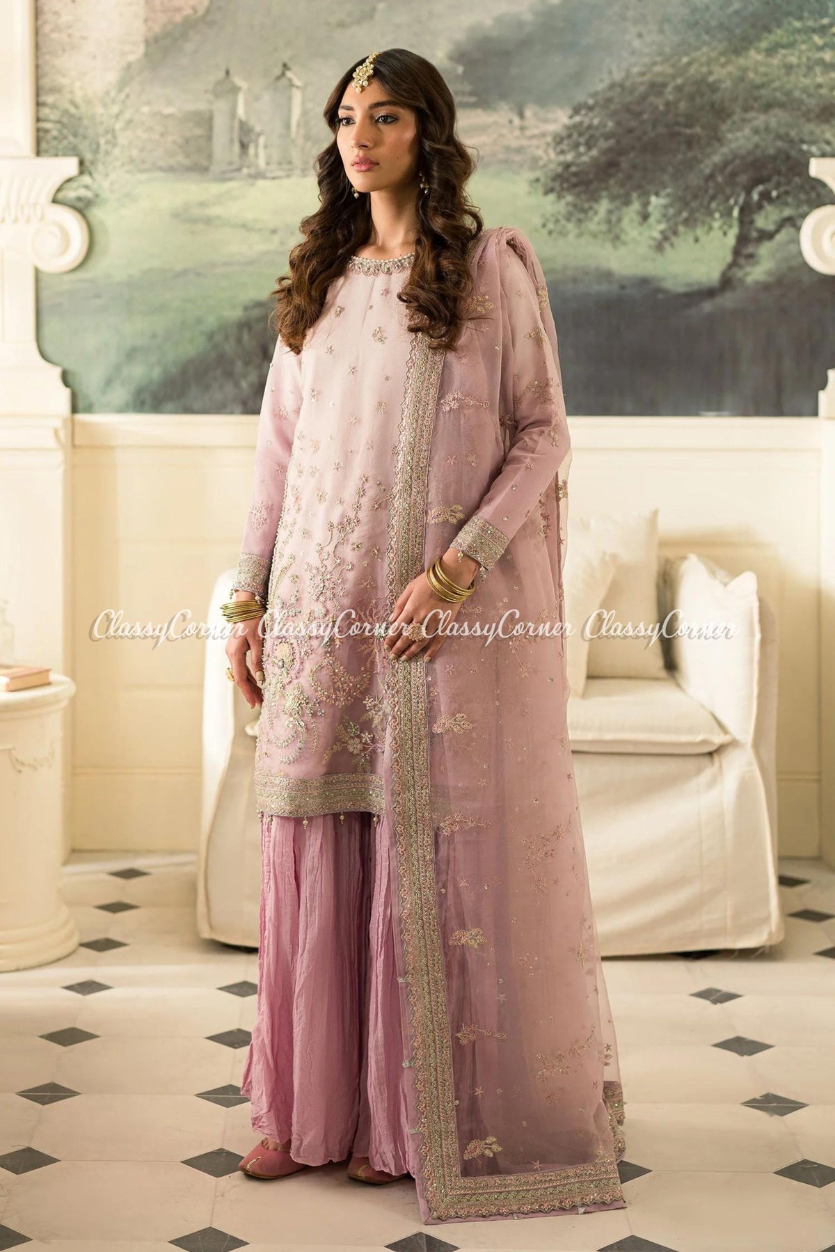 Pakistani Wedding Sharara Suits