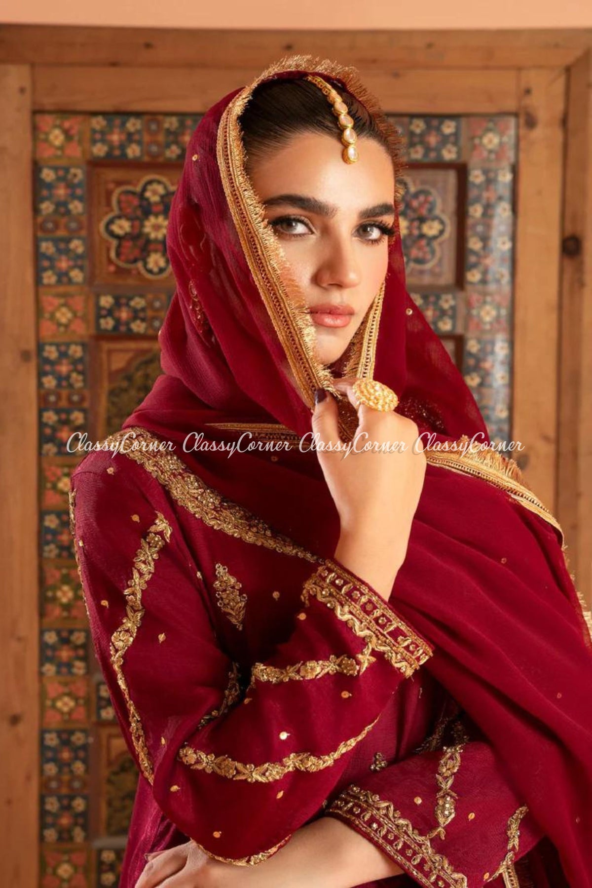 Pakistani wedding Gharara