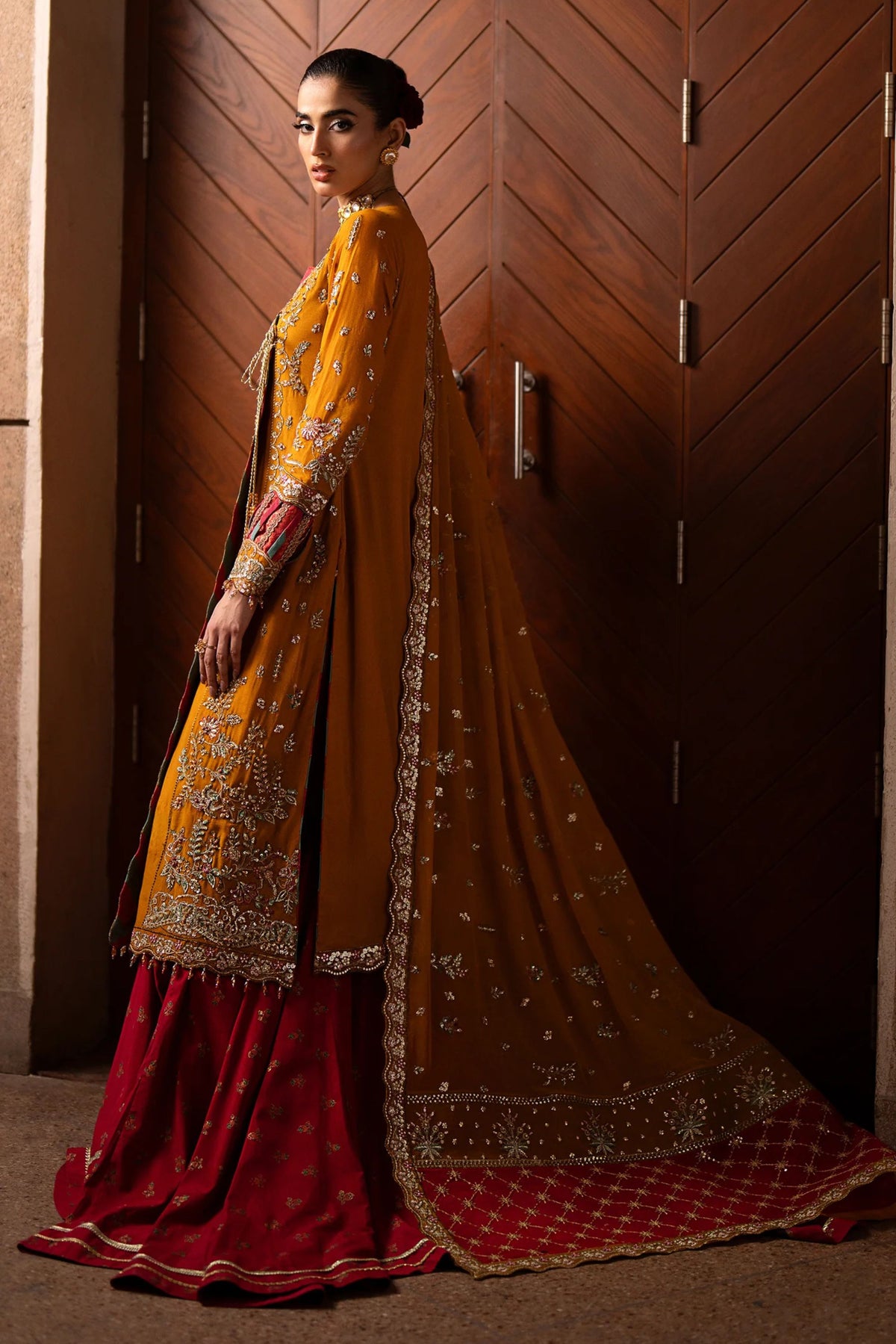 Pakistani Mehndi Wear Dress