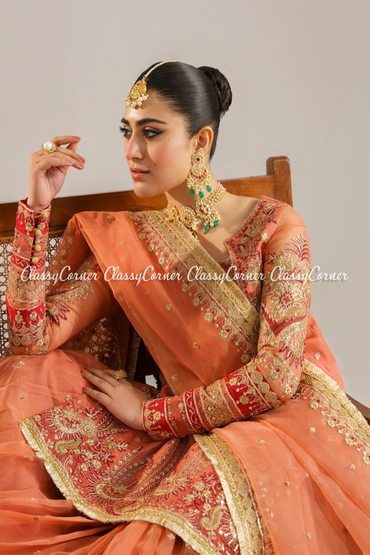 Pakistani wedding women outfits