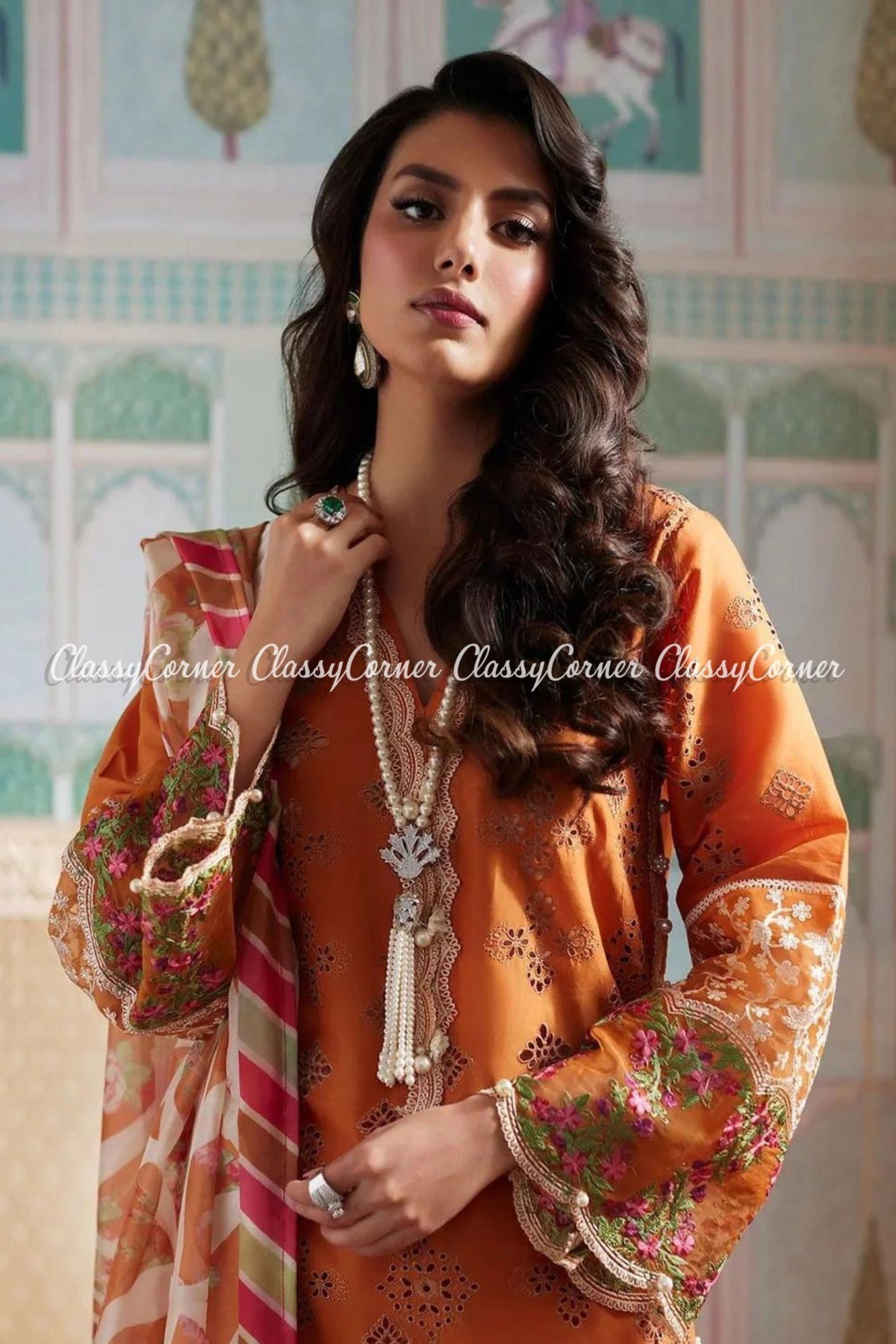 best pakistani lawn outfits