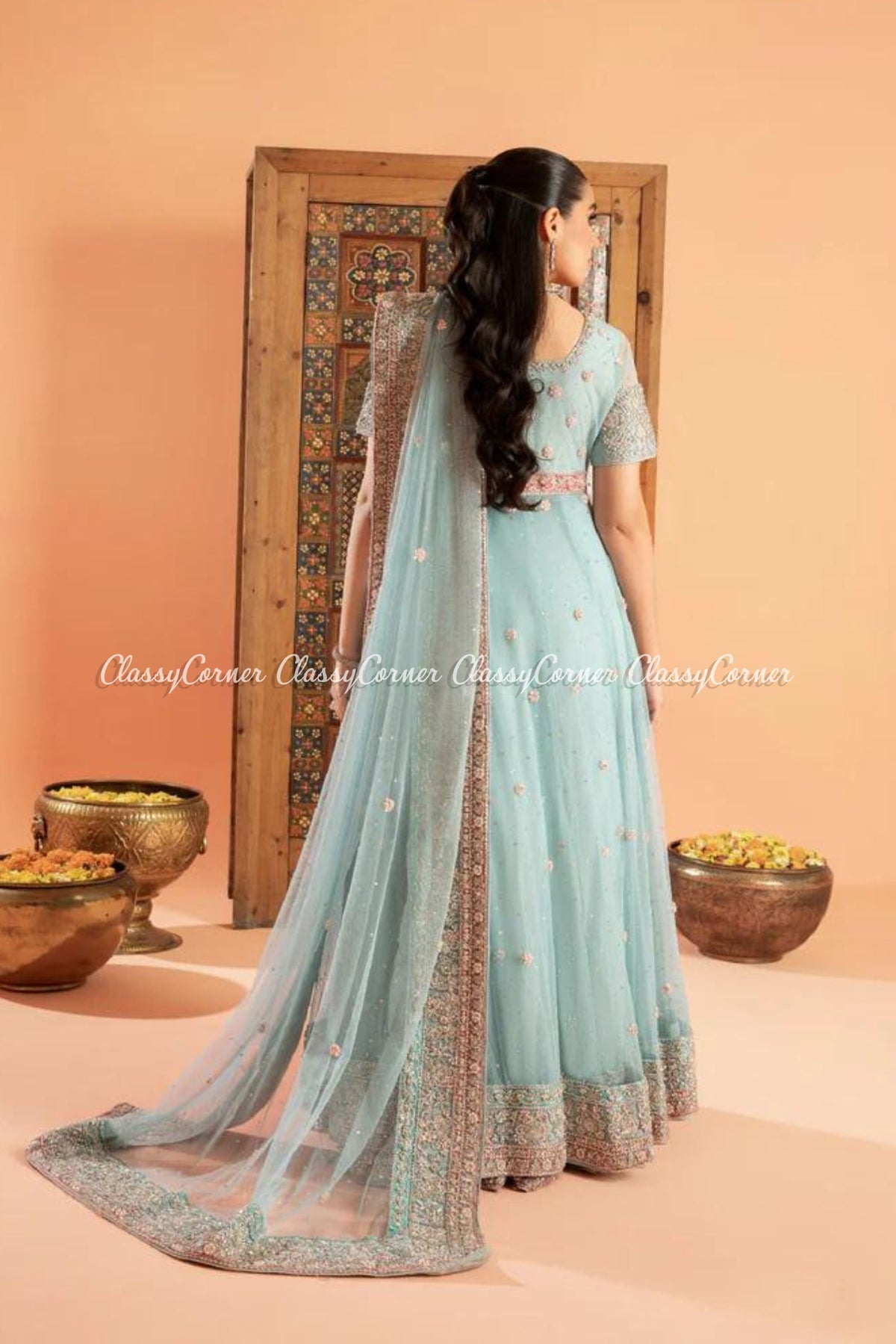 Pakistani wedding Anarkali dresses