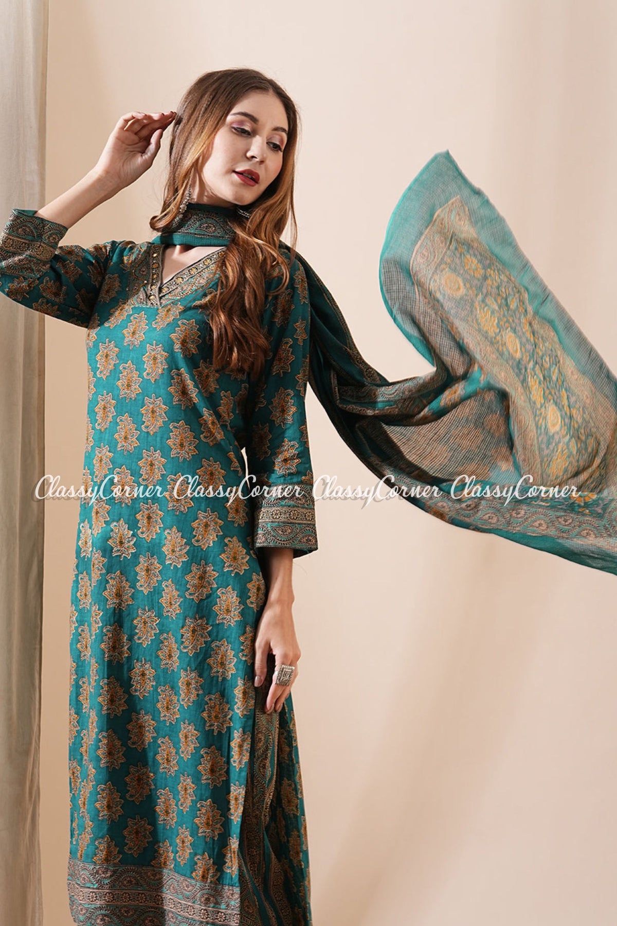 Indian Readymade Cotton Salwar Kameez