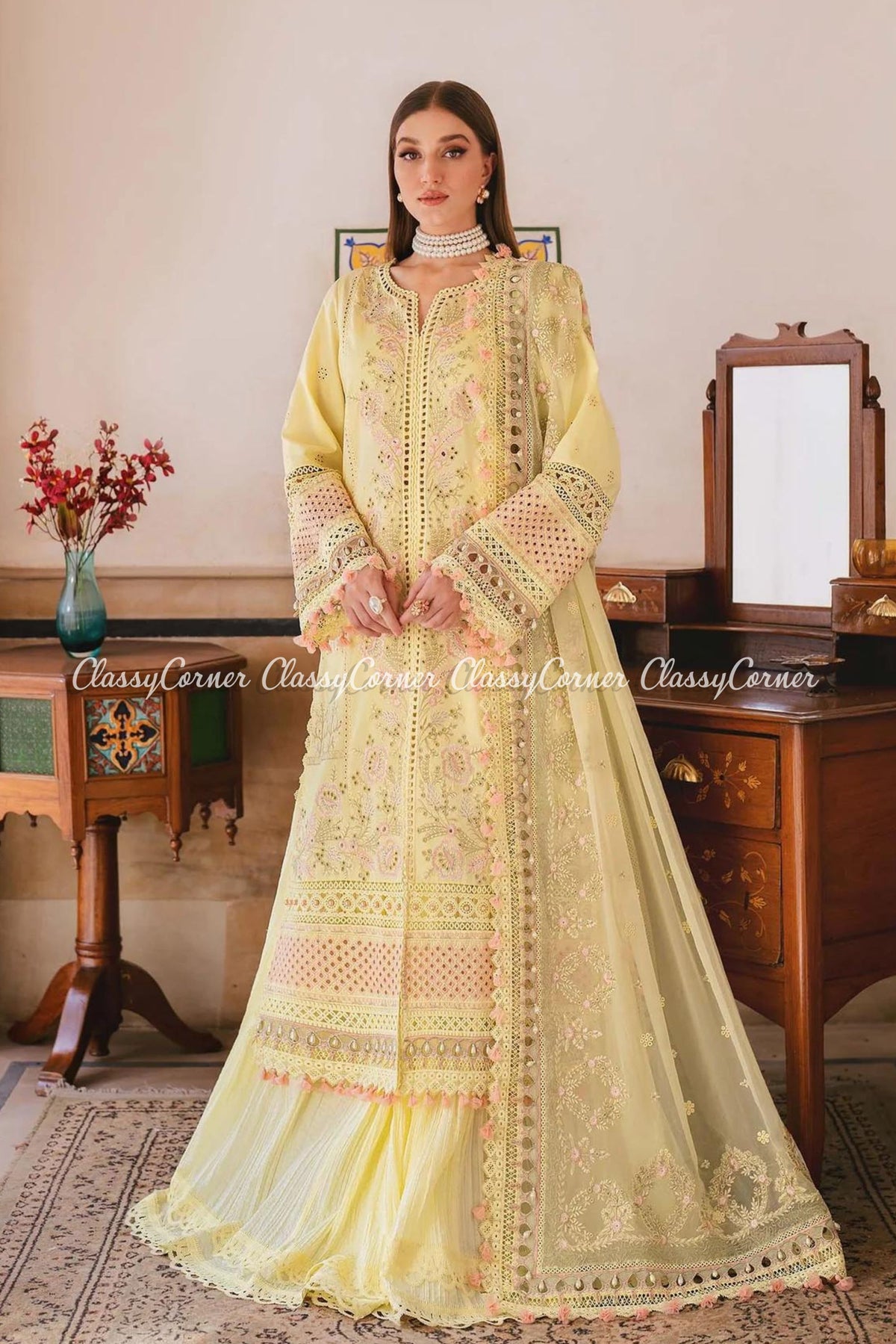 Pakistani Formal Dress for Wedding