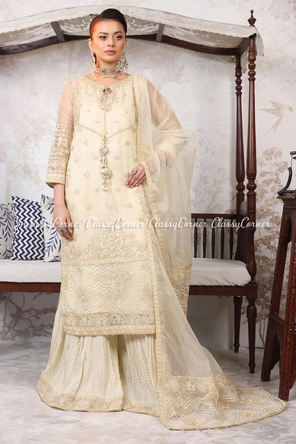 Party dress for pakistani wedding