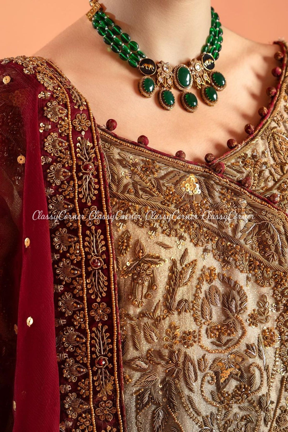 Pakistani Wedding Angrakha Dresses Sydney