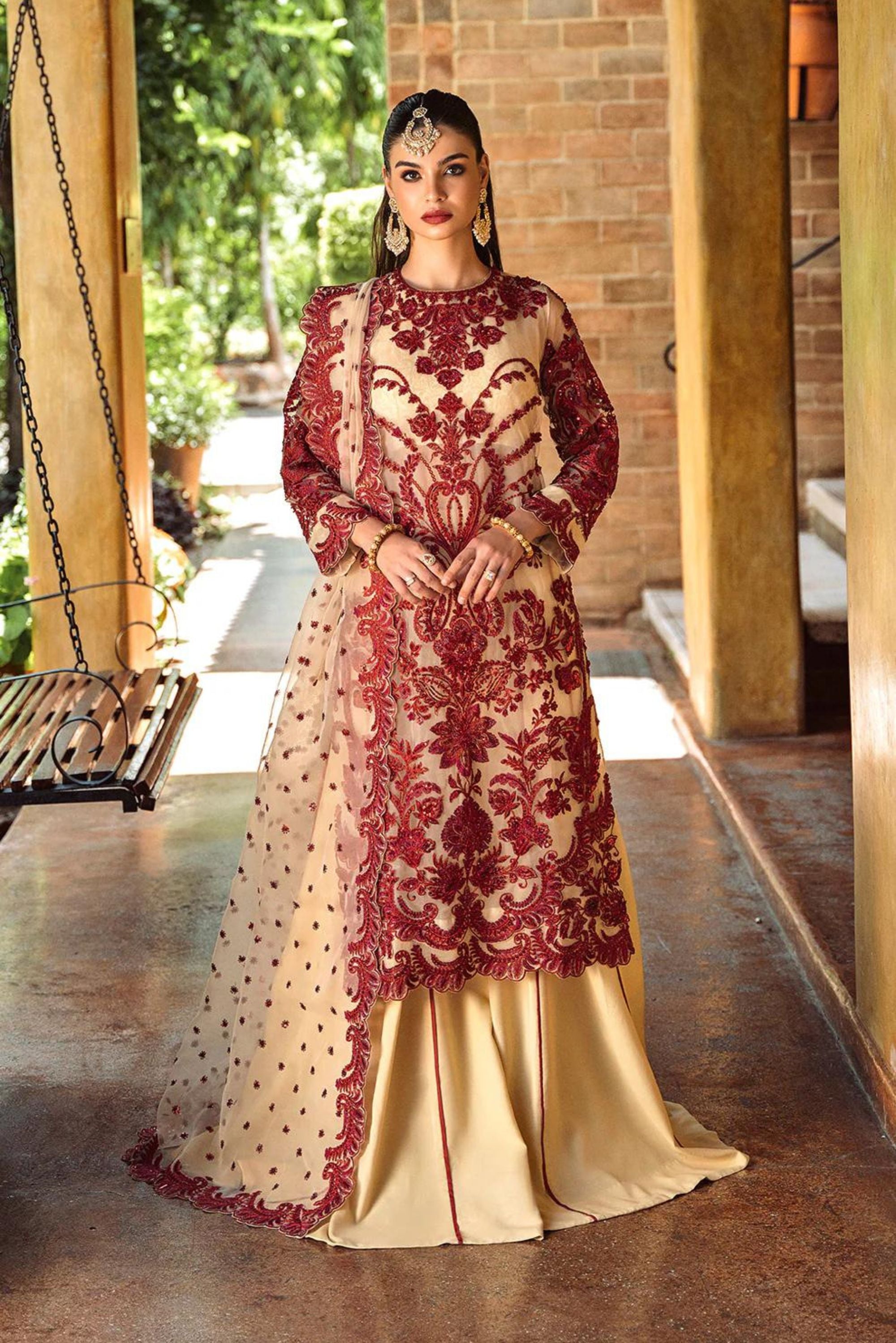 Pakistani Wedding Sharara Suits