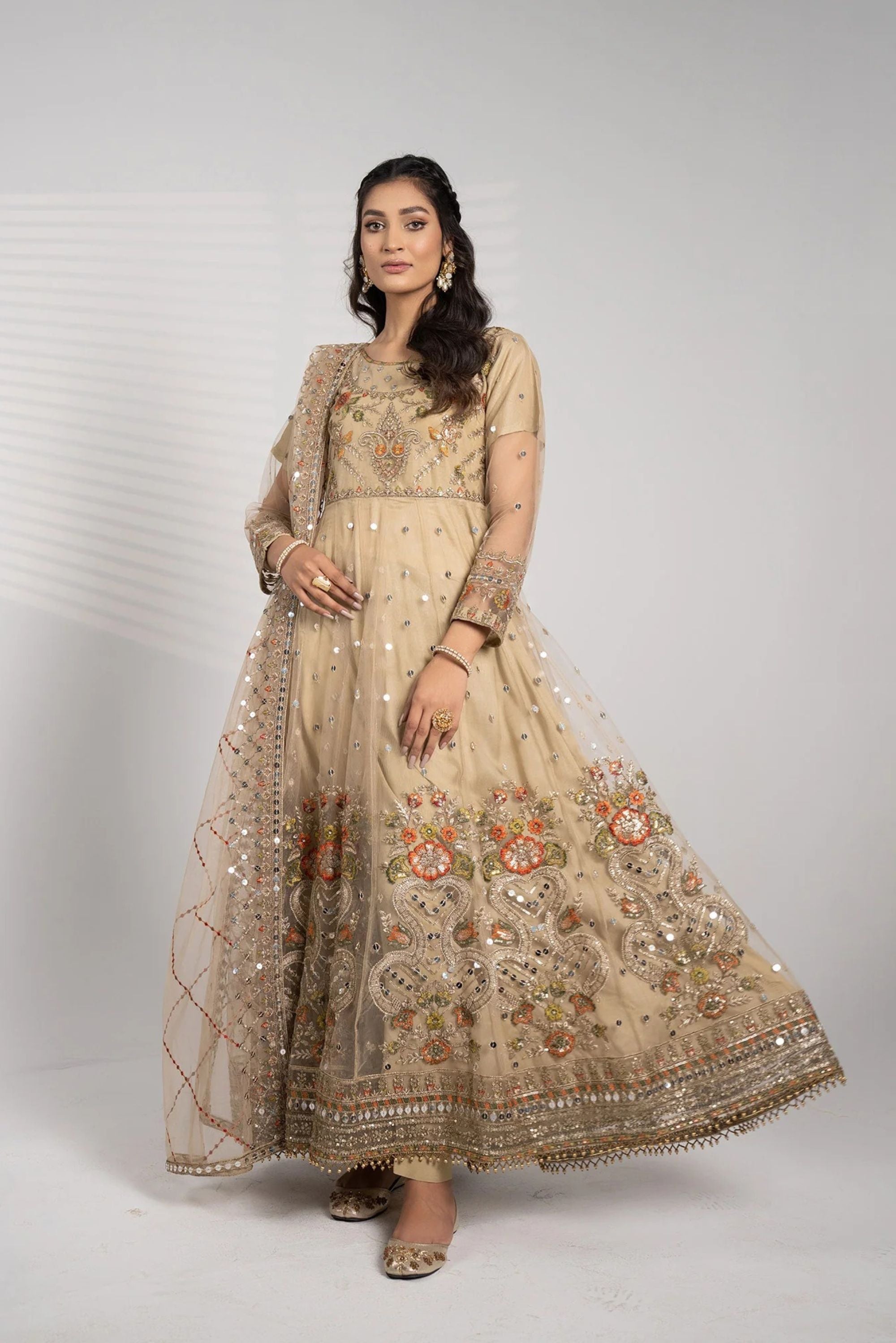 pakistani wedding wear gown