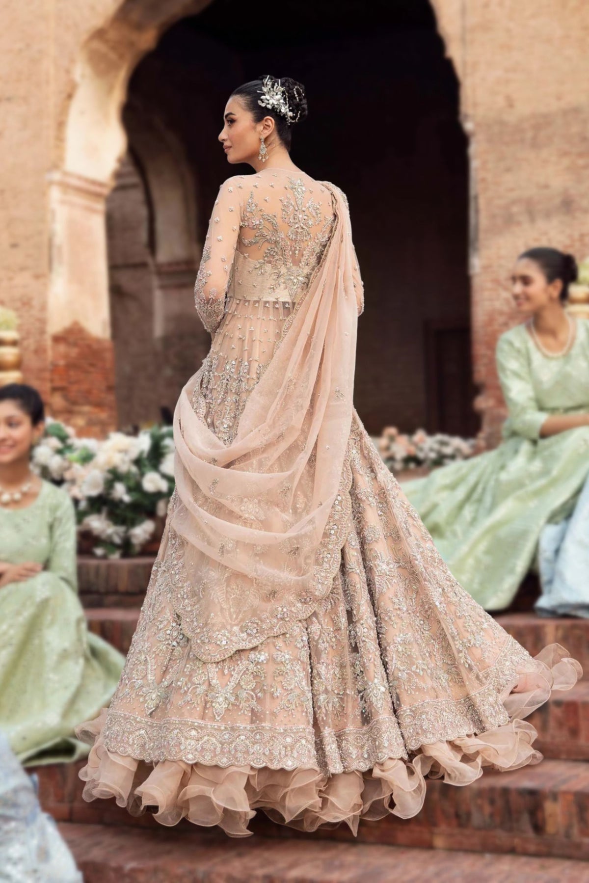 Pakistani Wedding Wear Gown