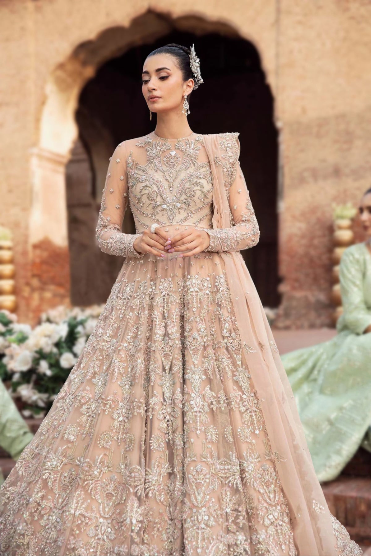 Pakistani Wedding Wear Gown