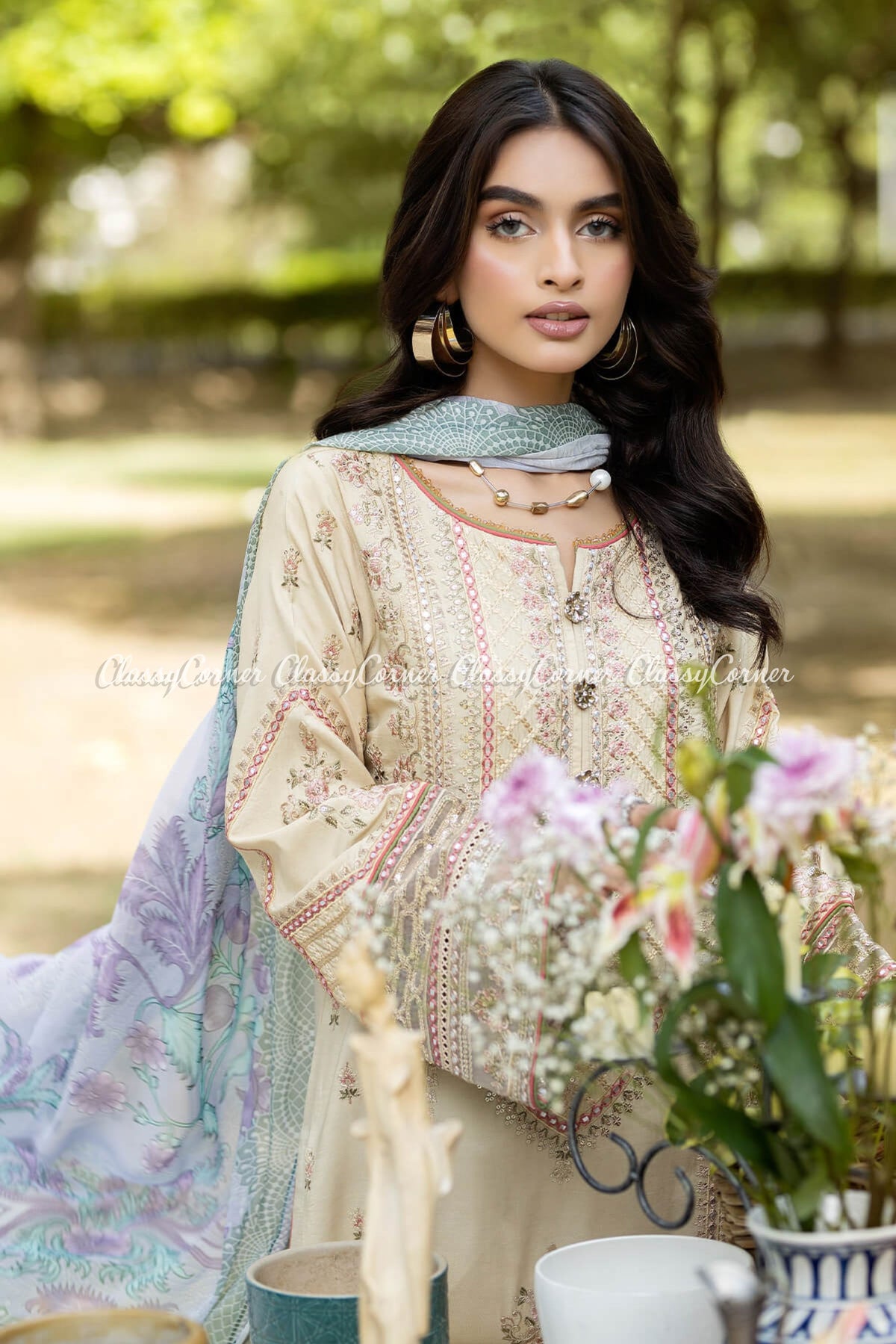 fancy pakistani dress 