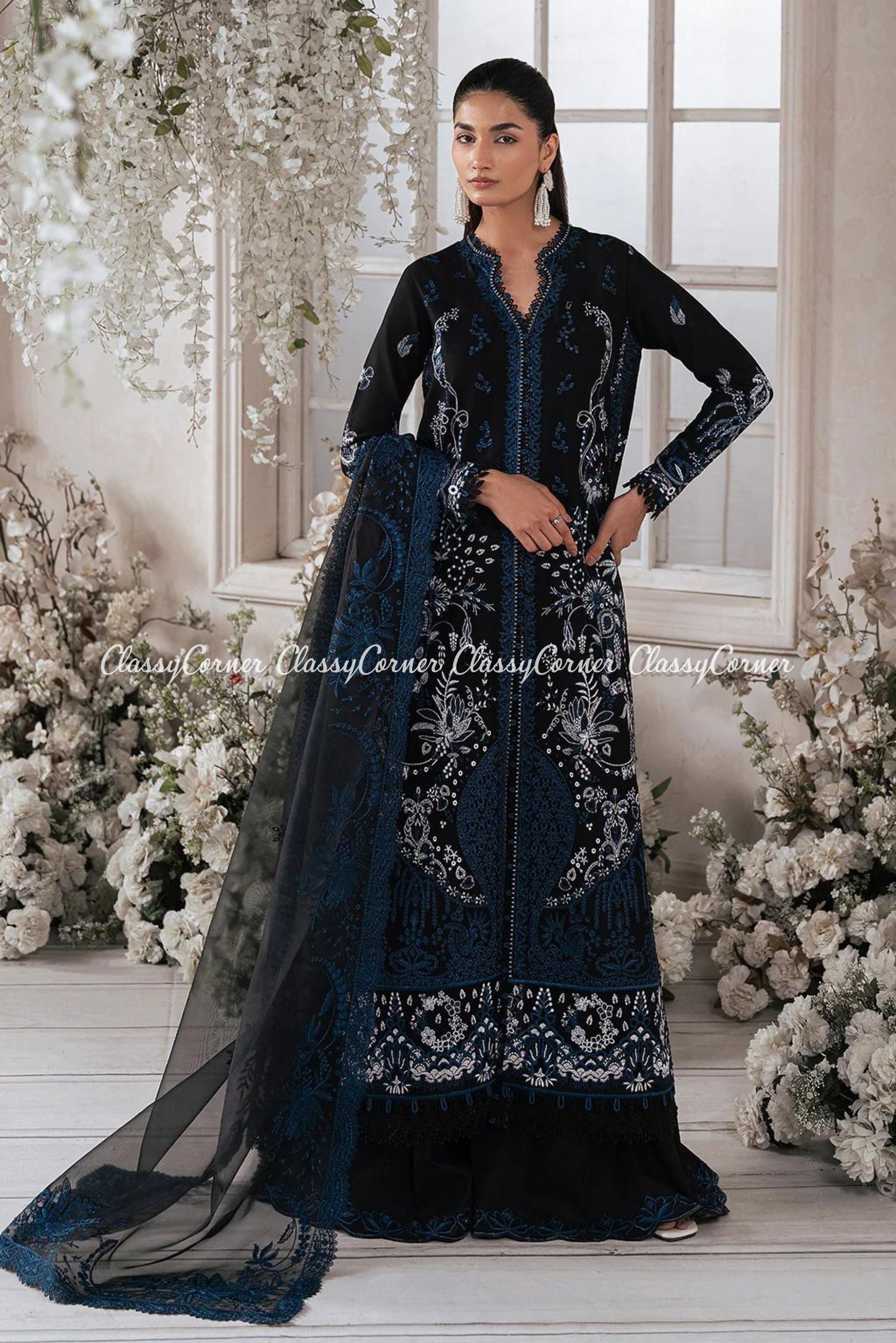 Pakistani wedding Sharara suits