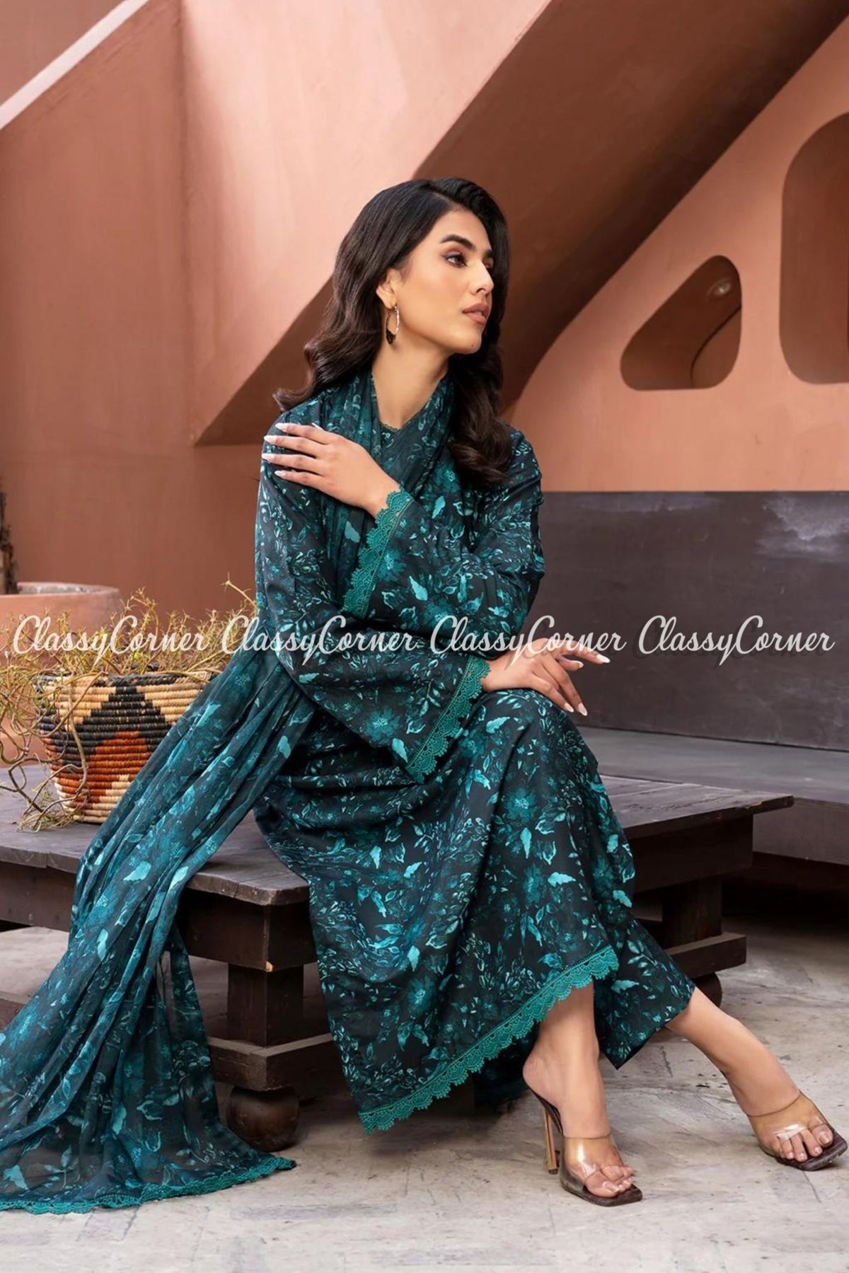 Pakistani Semi Fromal Salwar Kameez Sydney