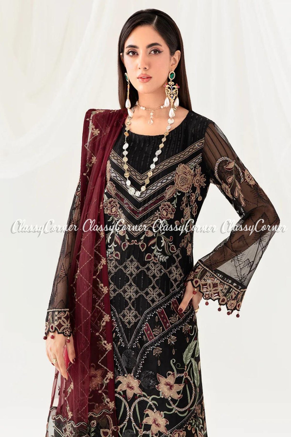 Pakistani Chiffon Suit