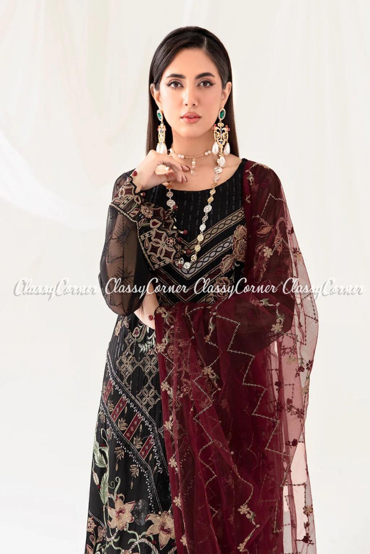 Pakistani Chiffon Suit