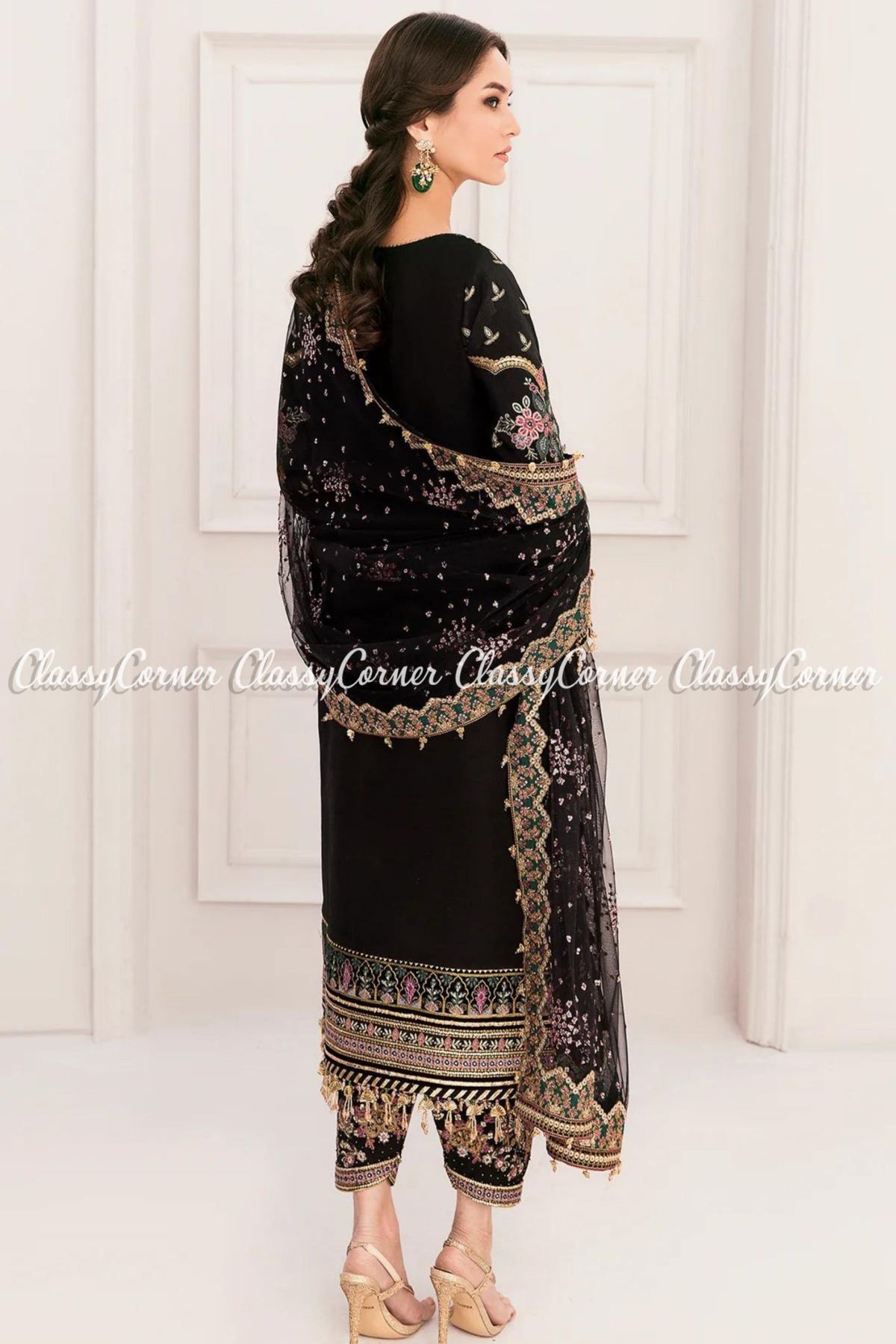 formal dress for pakistani wedding 