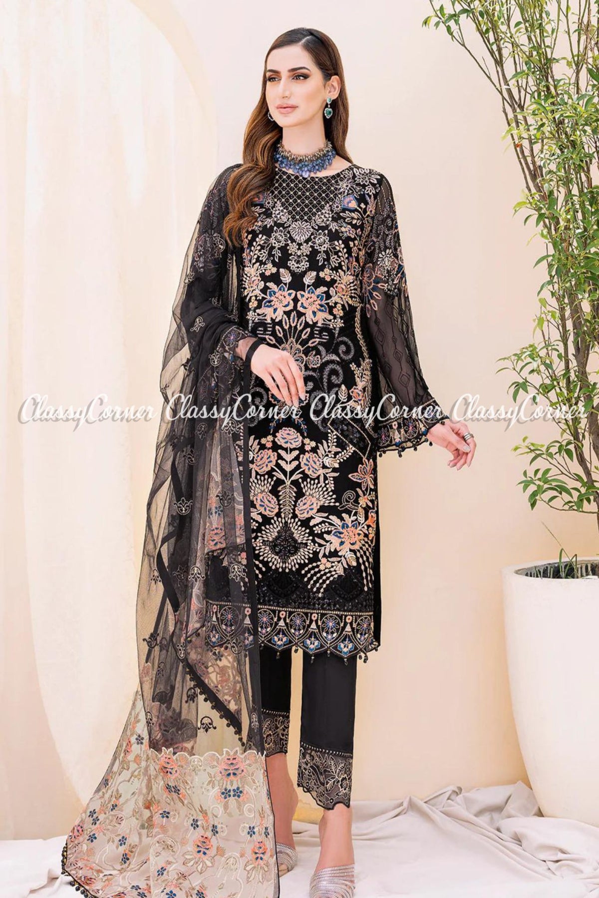 Pakistani Formal Wear Salwar Kameez