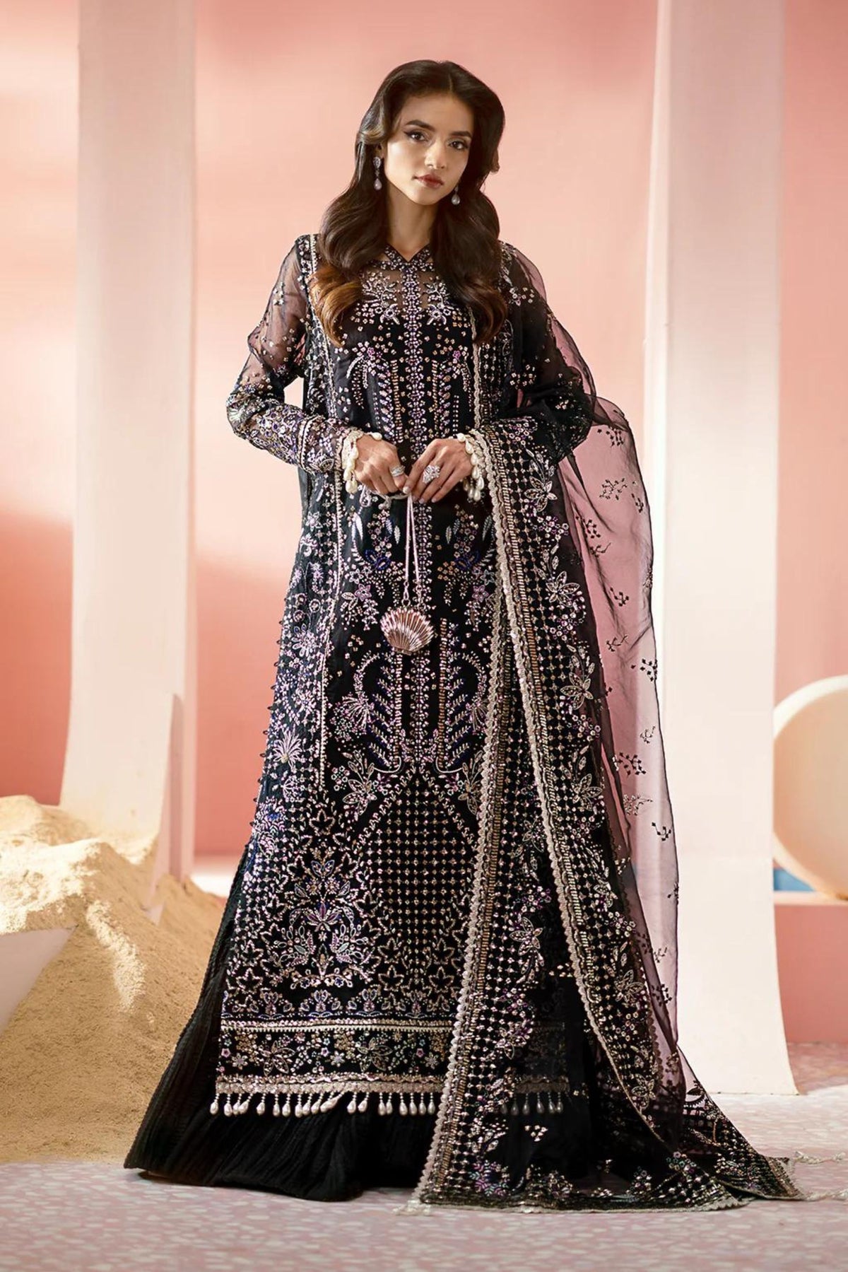 Pakistani Wedding Sharara Suits In UK