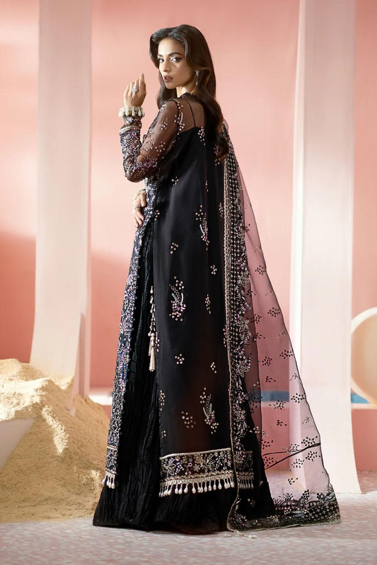 Pakistani Wedding Sharara Suits In UK