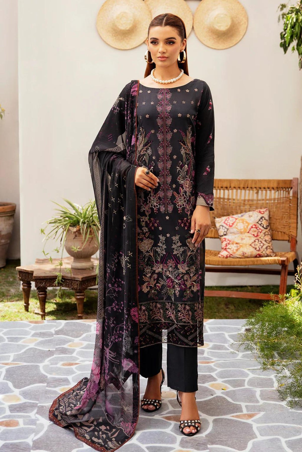 pakistani guest semi formal outfits 