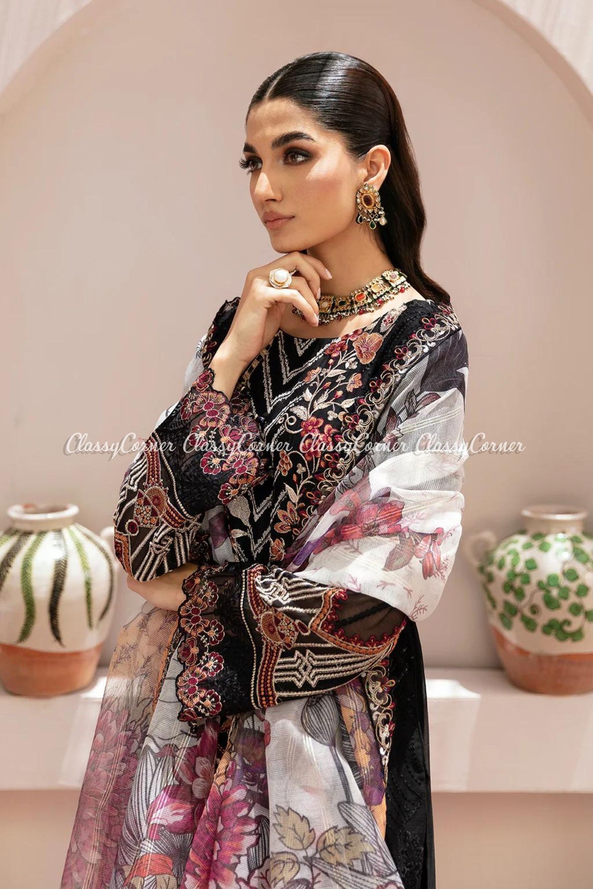 formal dress for pakistani wedding 