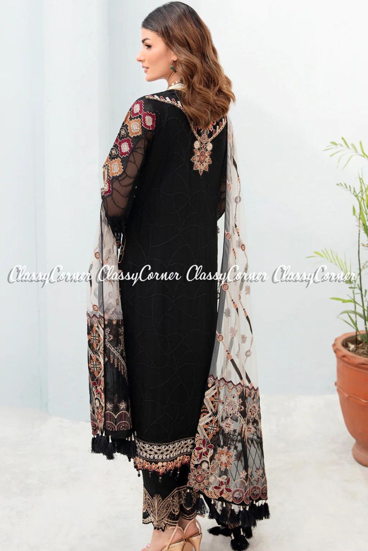 Pakistani Chiffon Suits Sydney