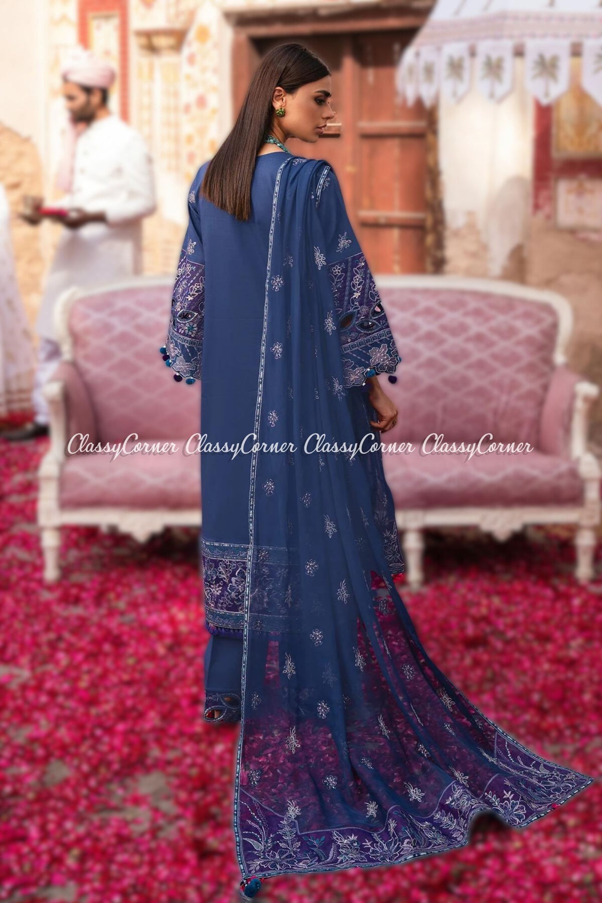 Pakistani Semi Fromal Salwar Kameez Sydney