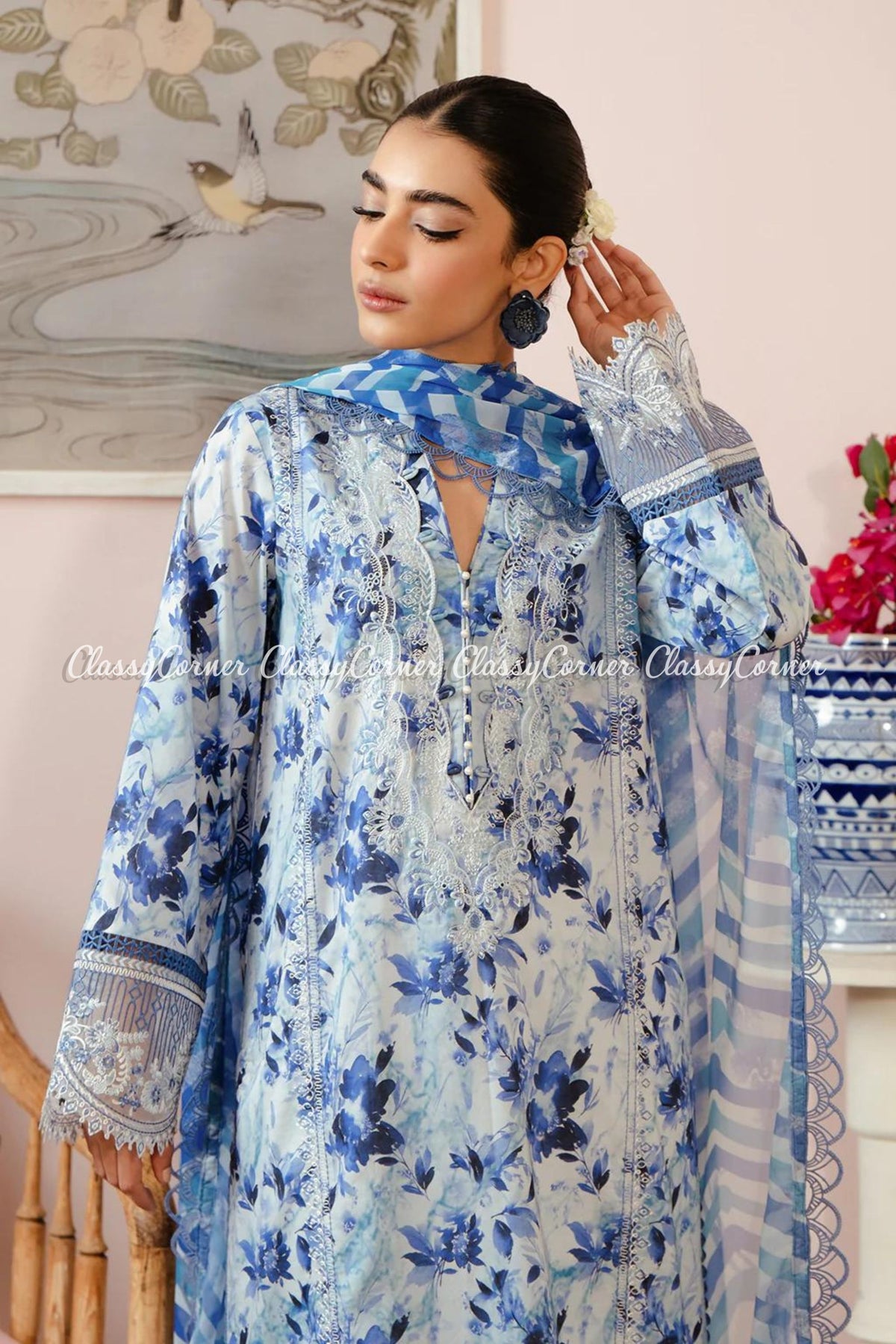 Pakistani Printed Lawn Suit