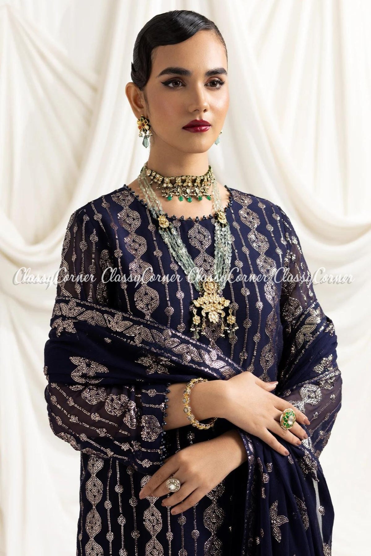 women&#39;s formal wear for pakistani wedding 