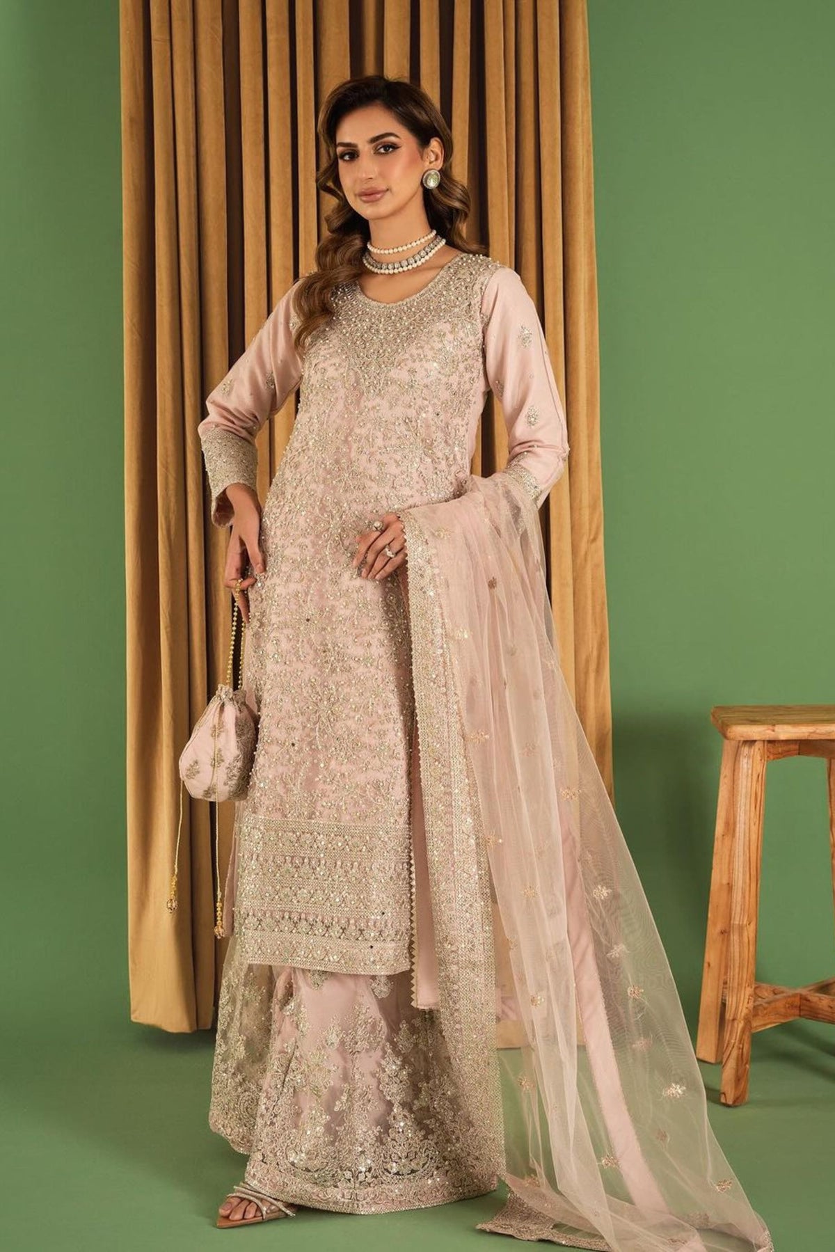 Pakistani Wedding Sharara Suits