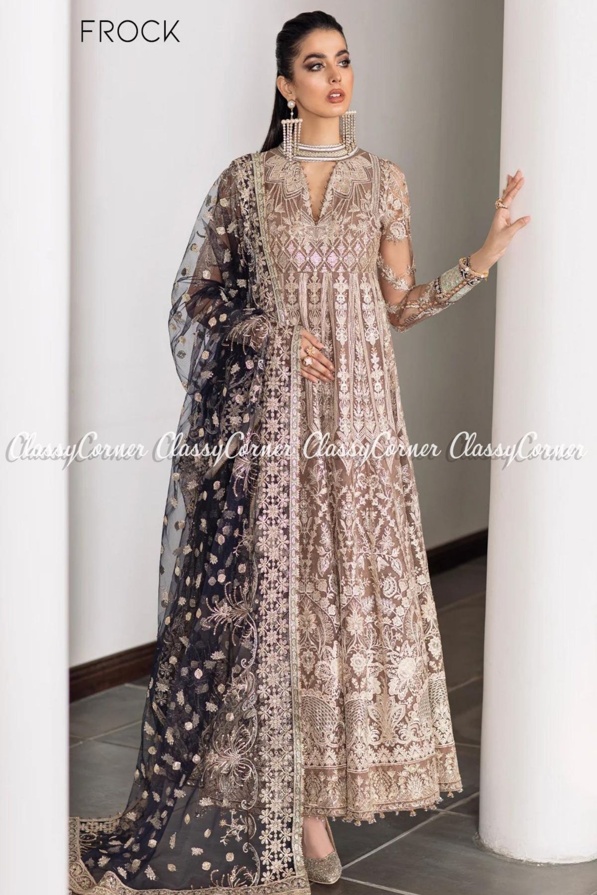 pakistani formal dress for wedding