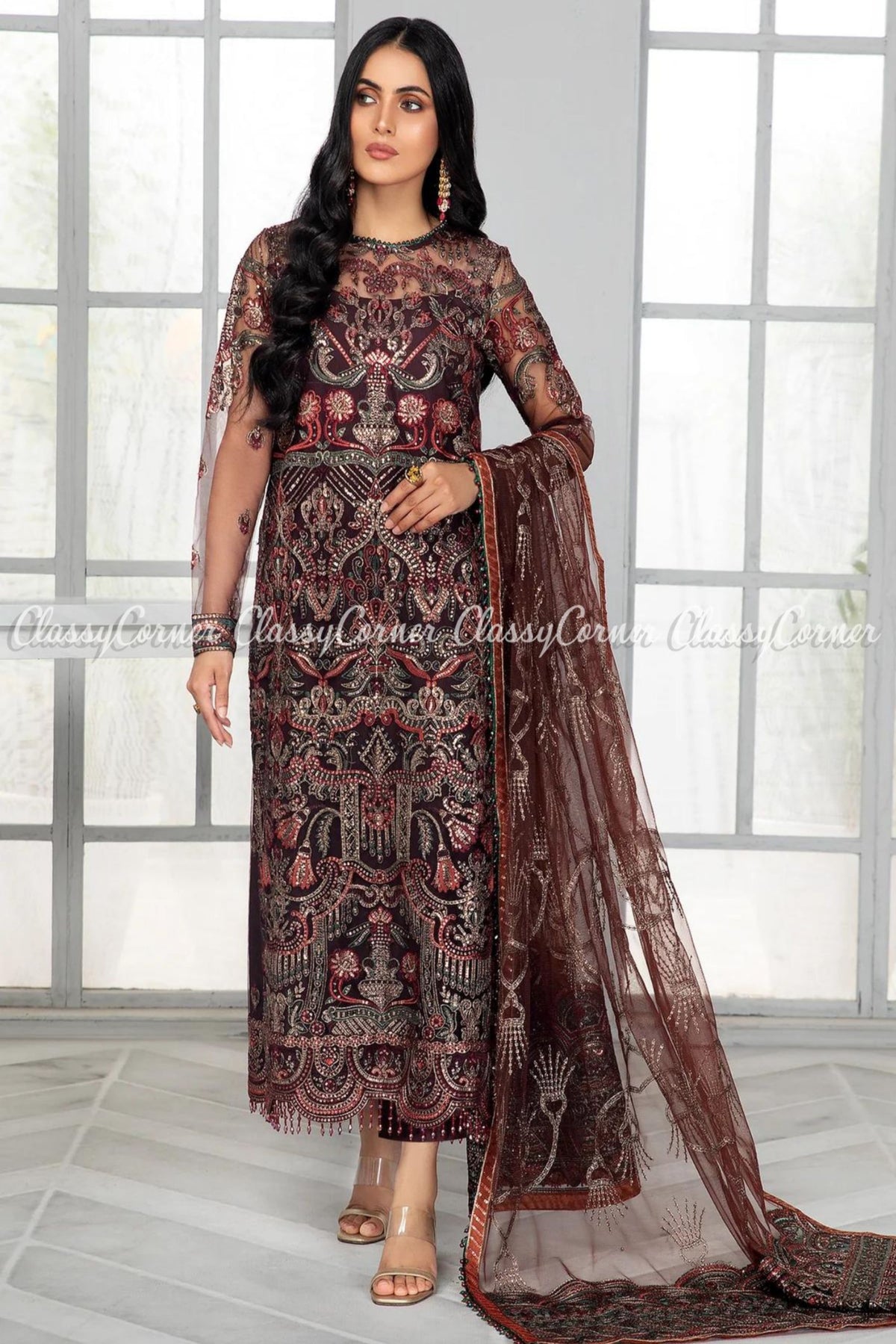 wedding guest outfits pakistani