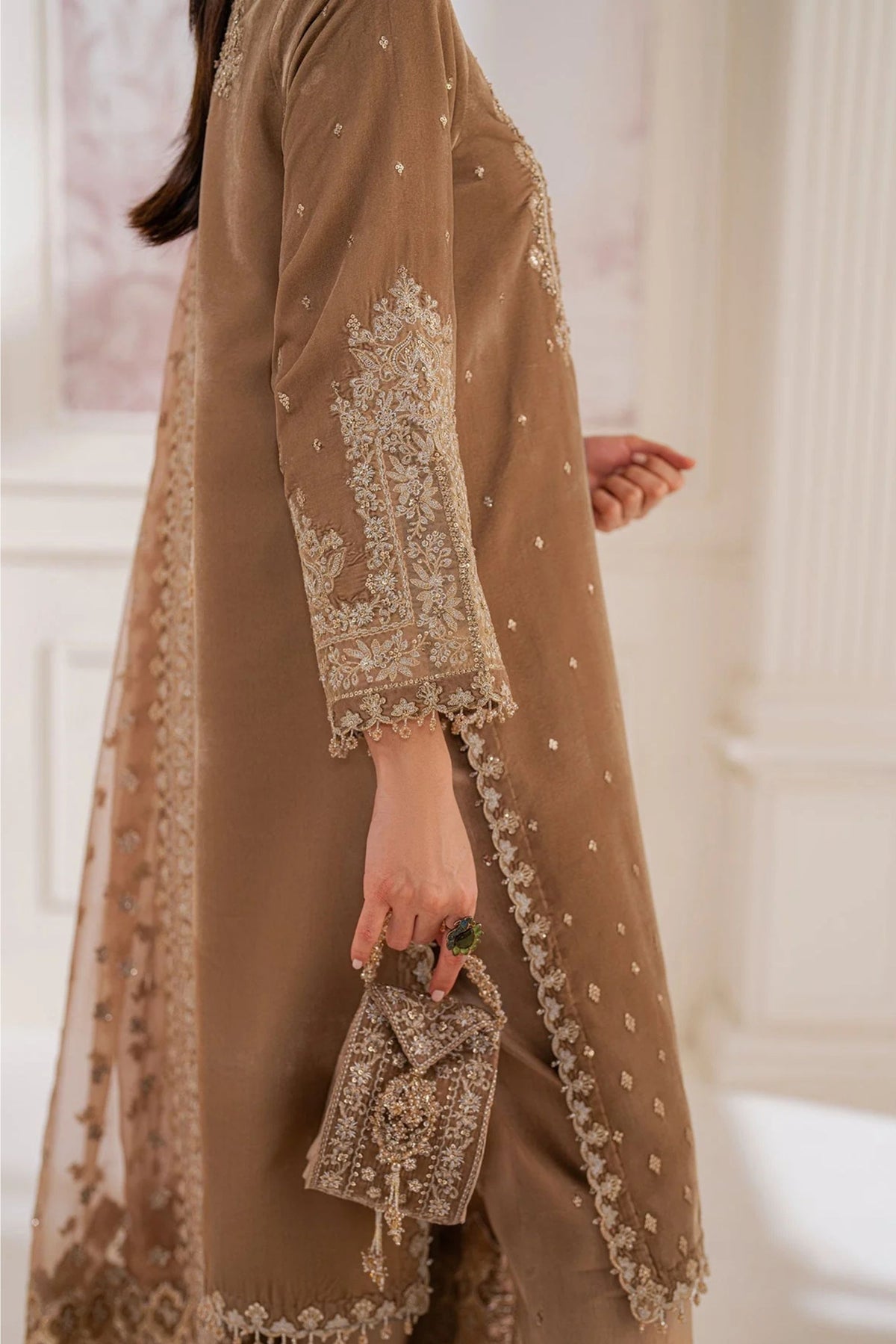  Pakistani Velvet Party Wear Suits Online