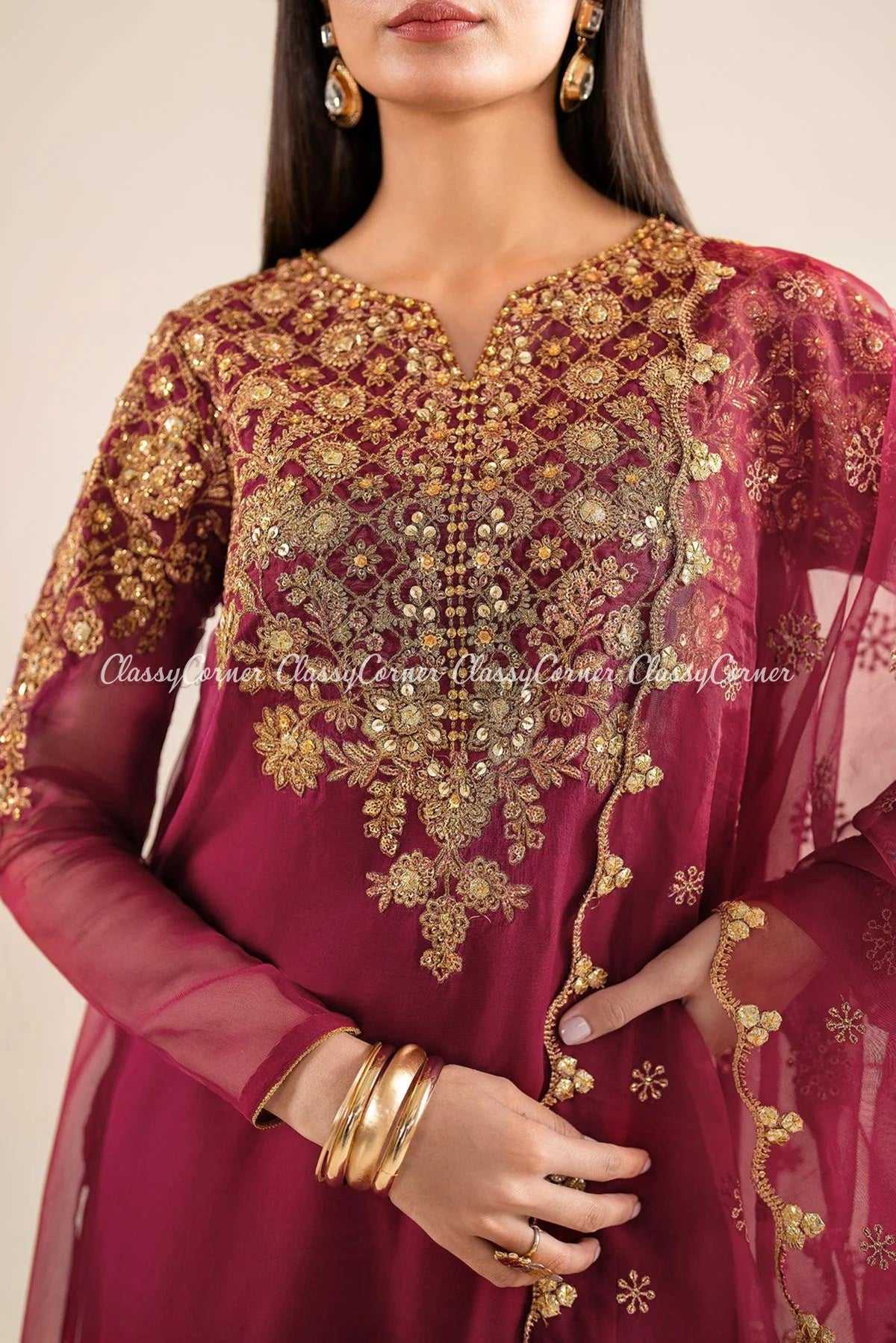 pakistani wedding party wear