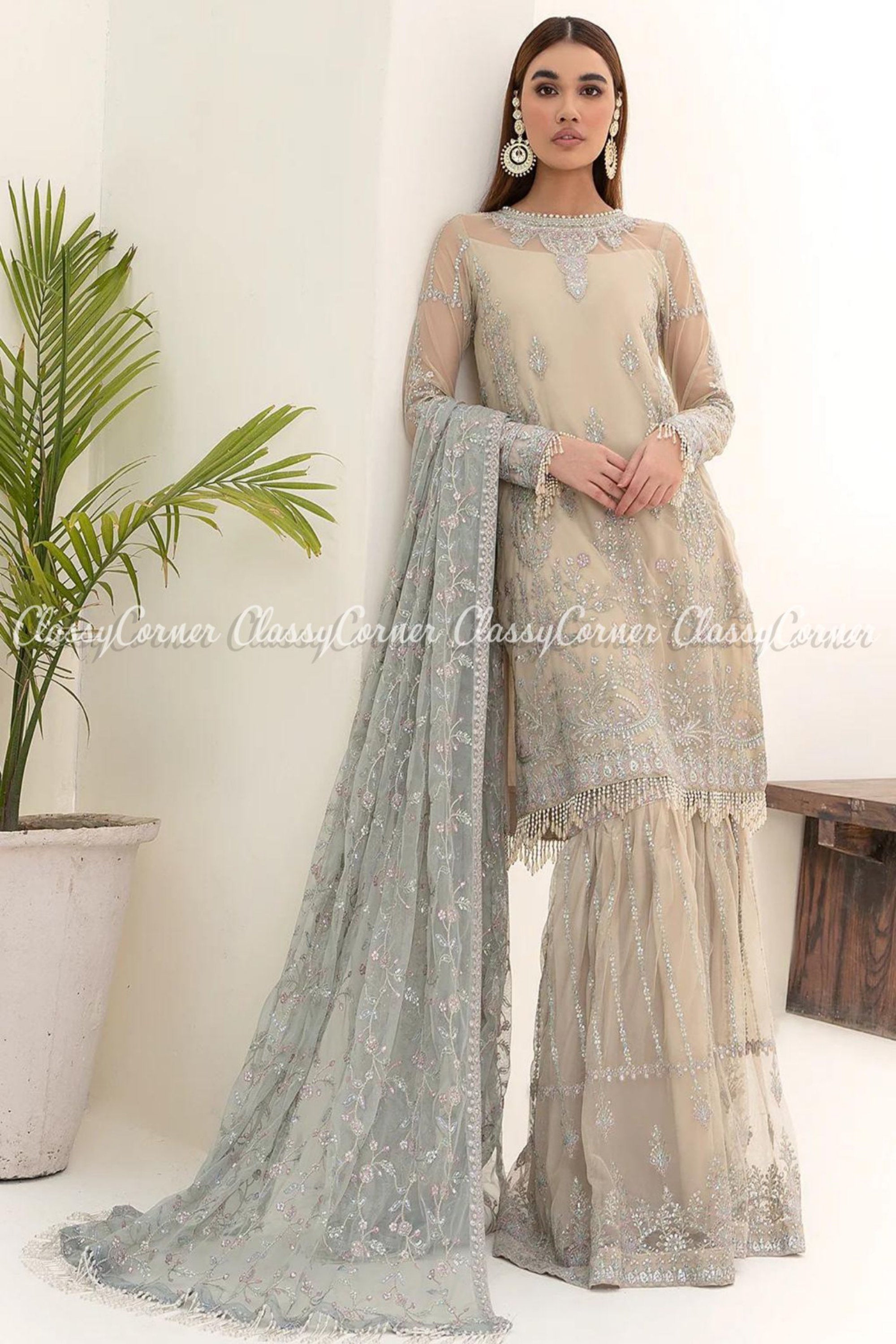 wedding guest outfits pakistani