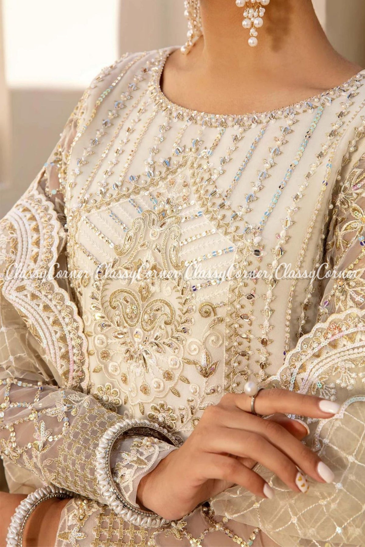 Pakistani wedding ensembles for females