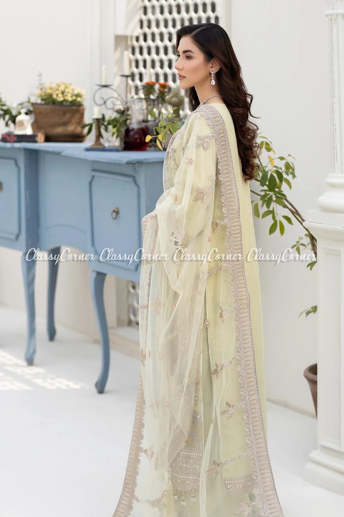 Pakistani wedding ensembles for females