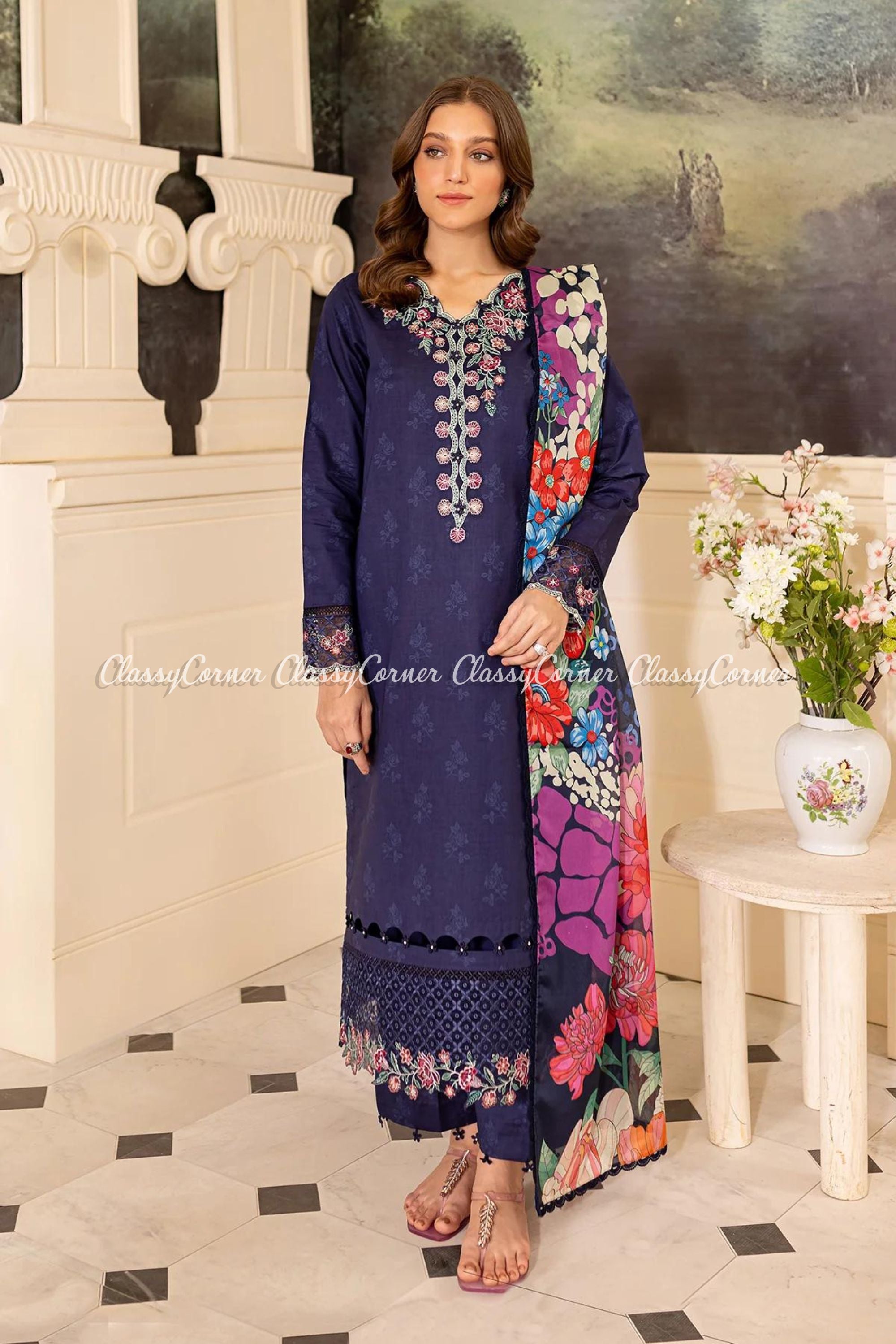 Pakistani Formal Suits For Women 