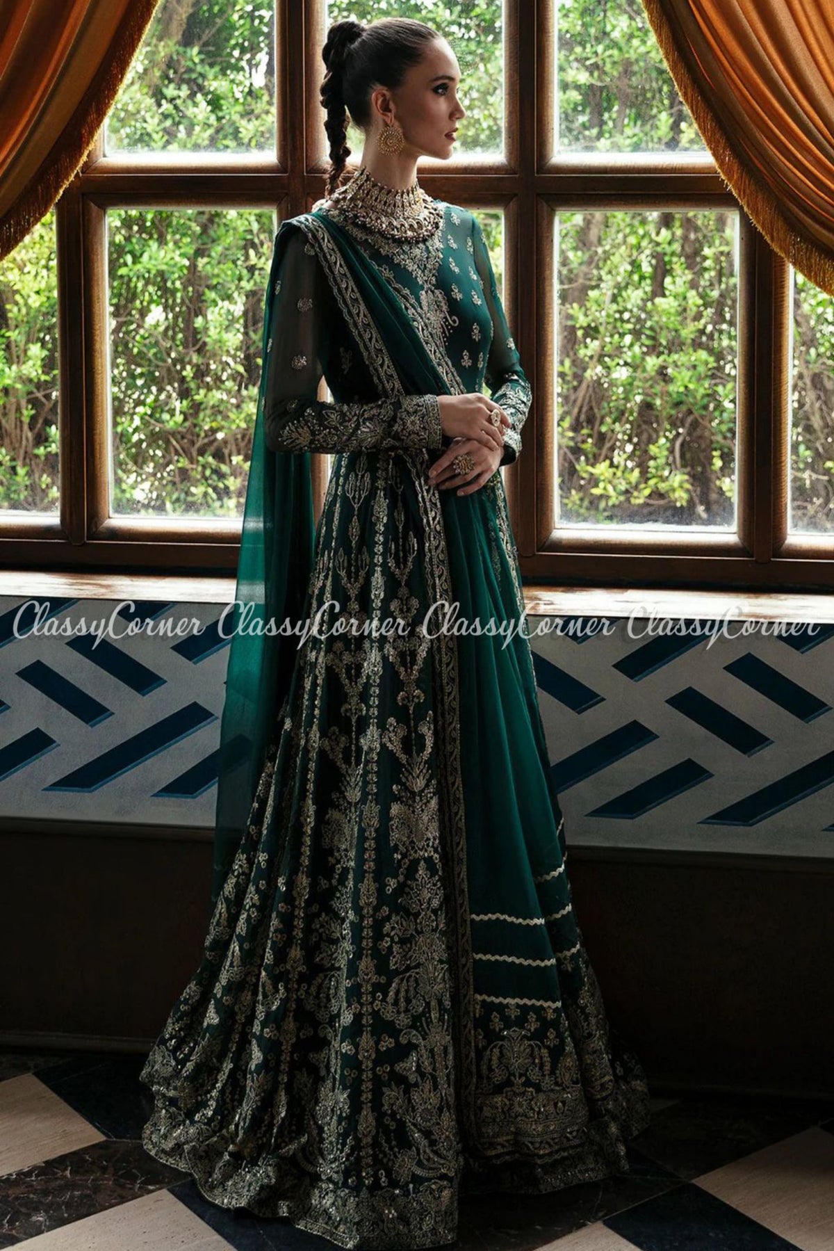 pakistani wedding gown