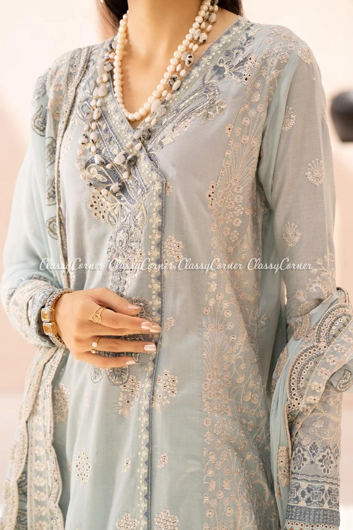 pakistani formal party wear