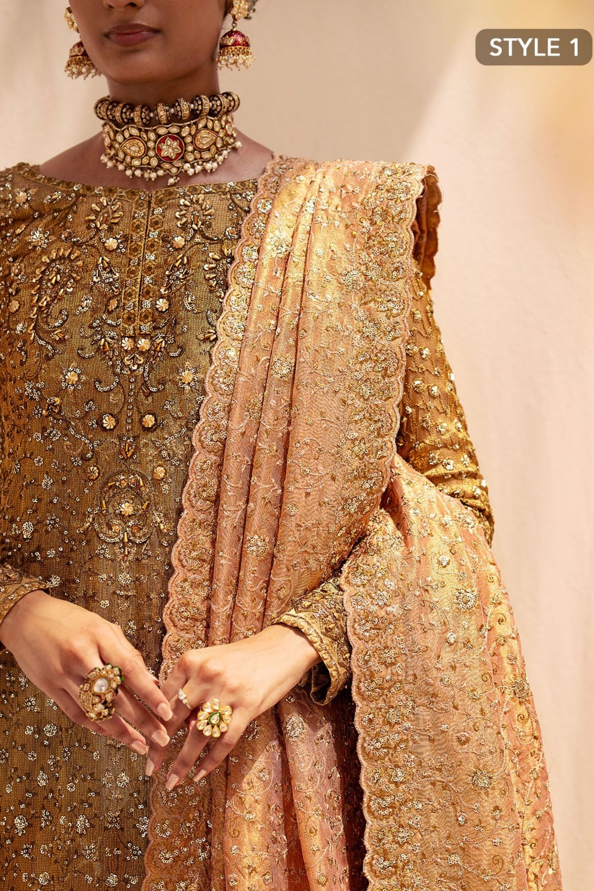 Pakistani Gharara Suit For Wedding